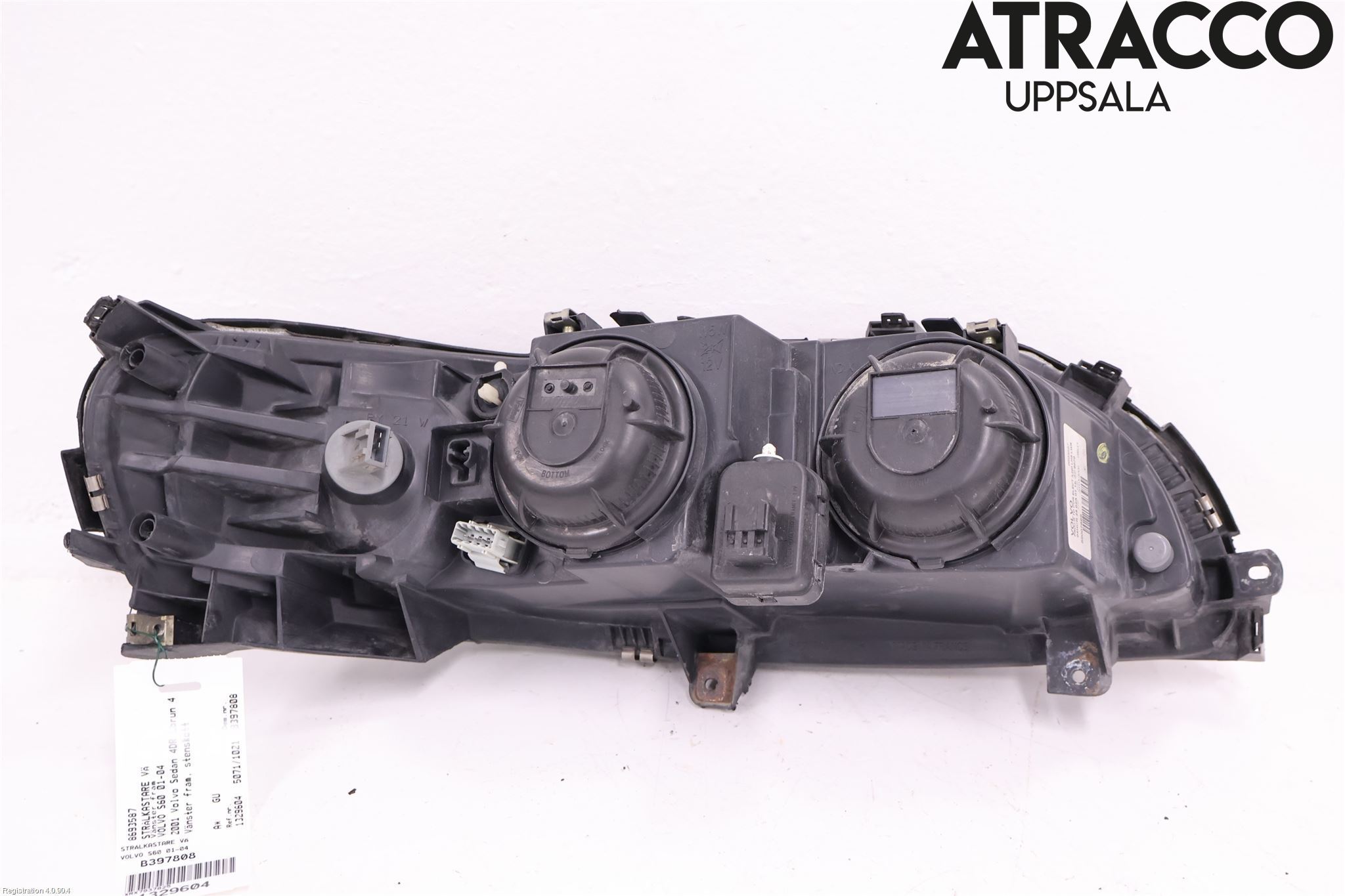 Volvo S60 01-04 Strålkastare Vänster