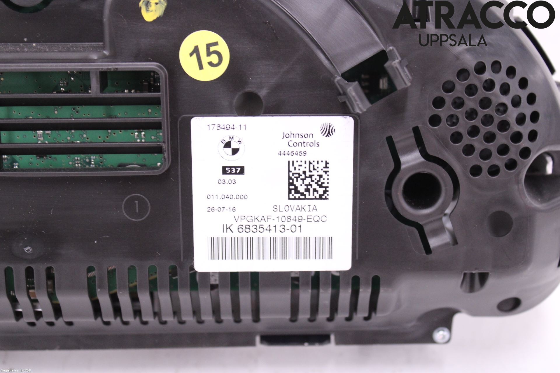 BMW 5 F10/F11/F18 09-17 Instrument Hast