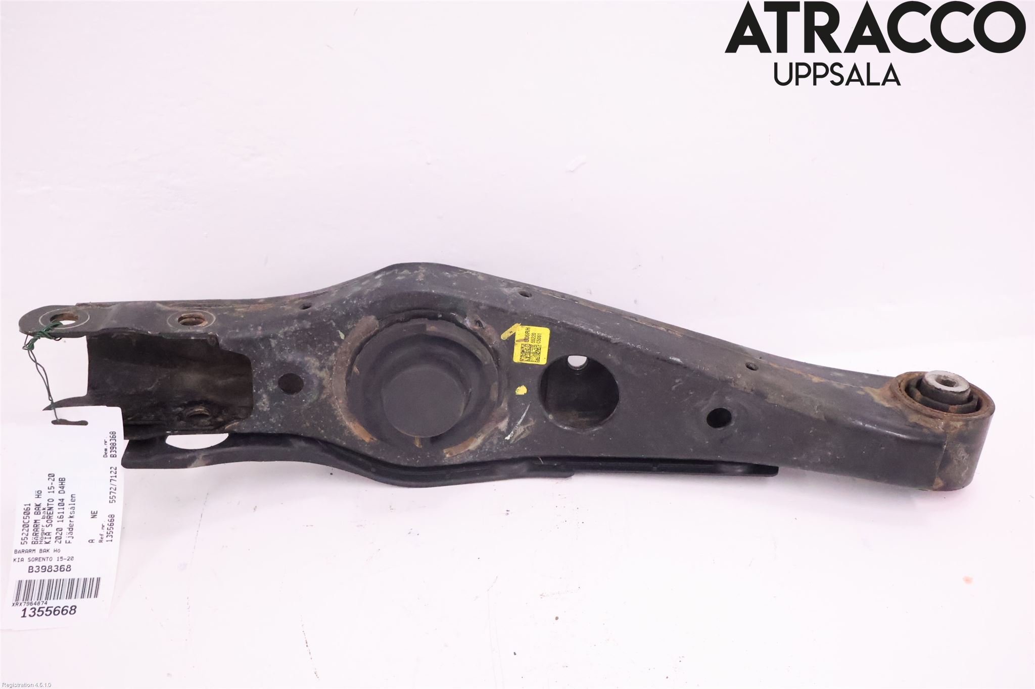 Kia SORENTO 15-20 Bärarm Bak Höger