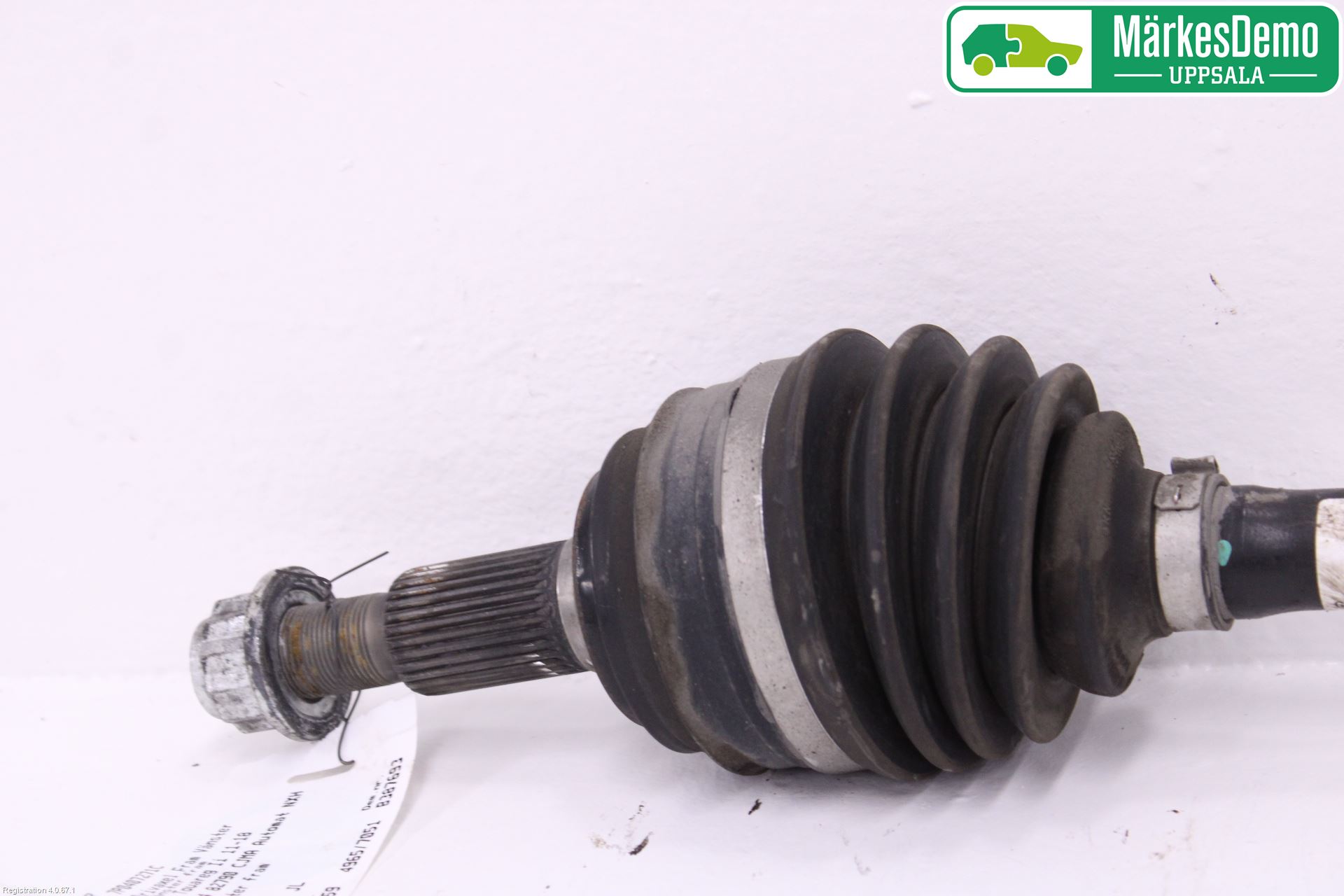 Volkswagen VW TOUAREG 7P 11-18 Drivaxel Fram Vänster