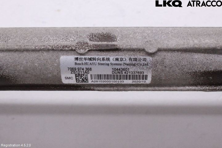 MG ZS EV 20- Styrväxel-Snäcka