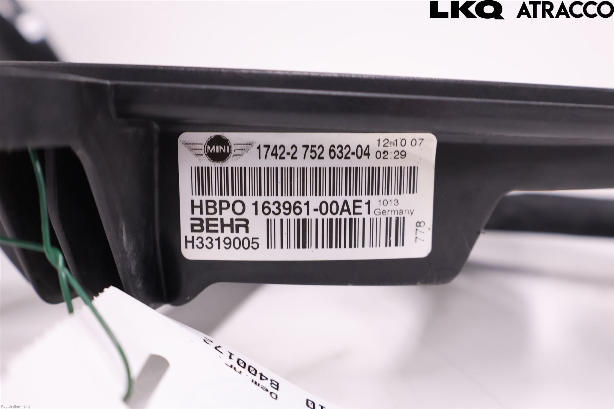 Mini COUPE R56 05-14 Kylfläkt El