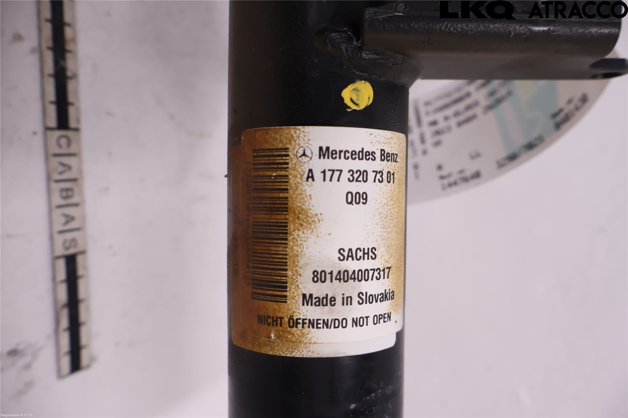 Mercedes-Benz MB A-KLASS (W177) 18- Fjäderben Fram Vänster