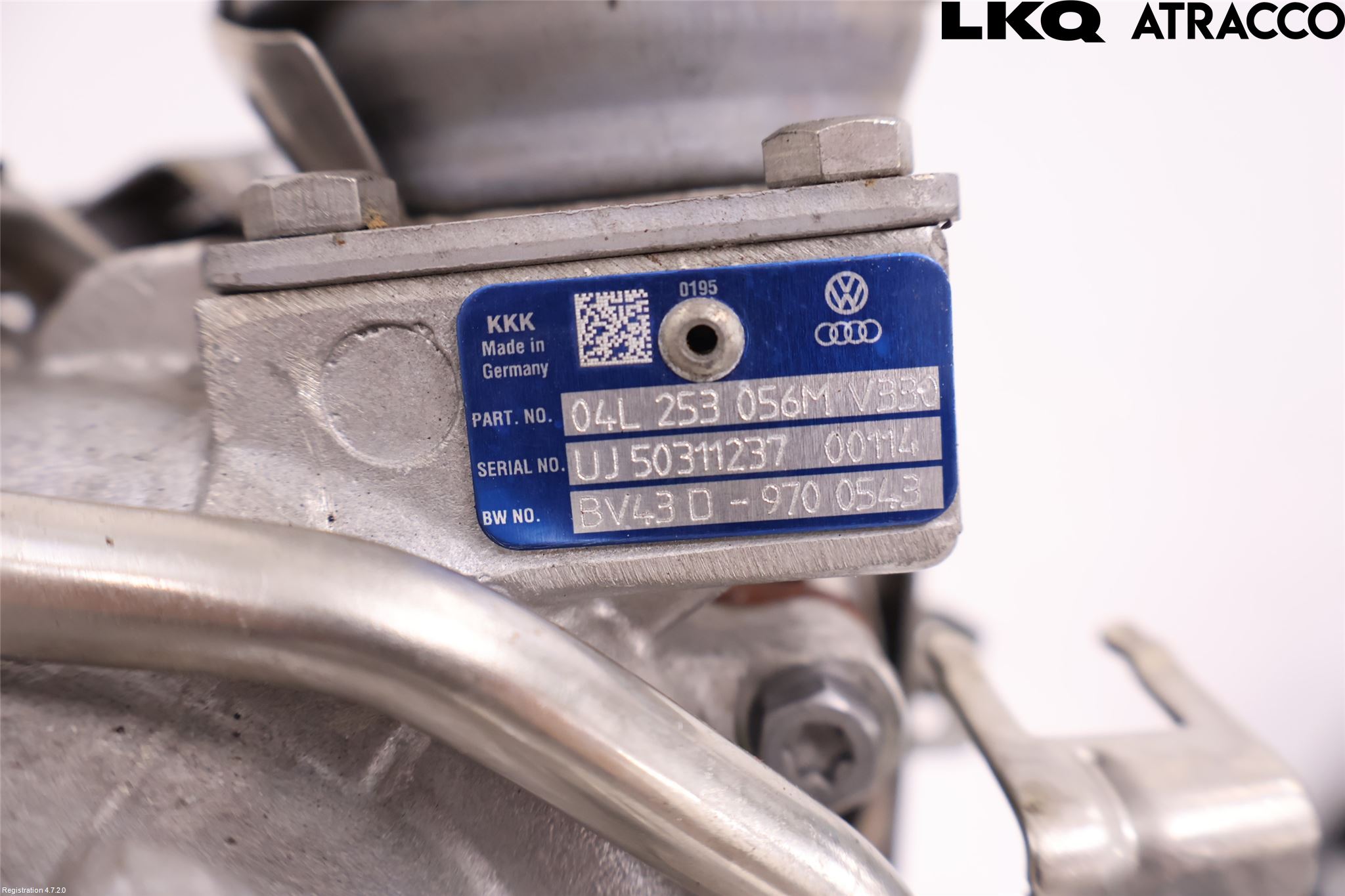 Volkswagen VW PASSAT 15-19 Turboaggregat