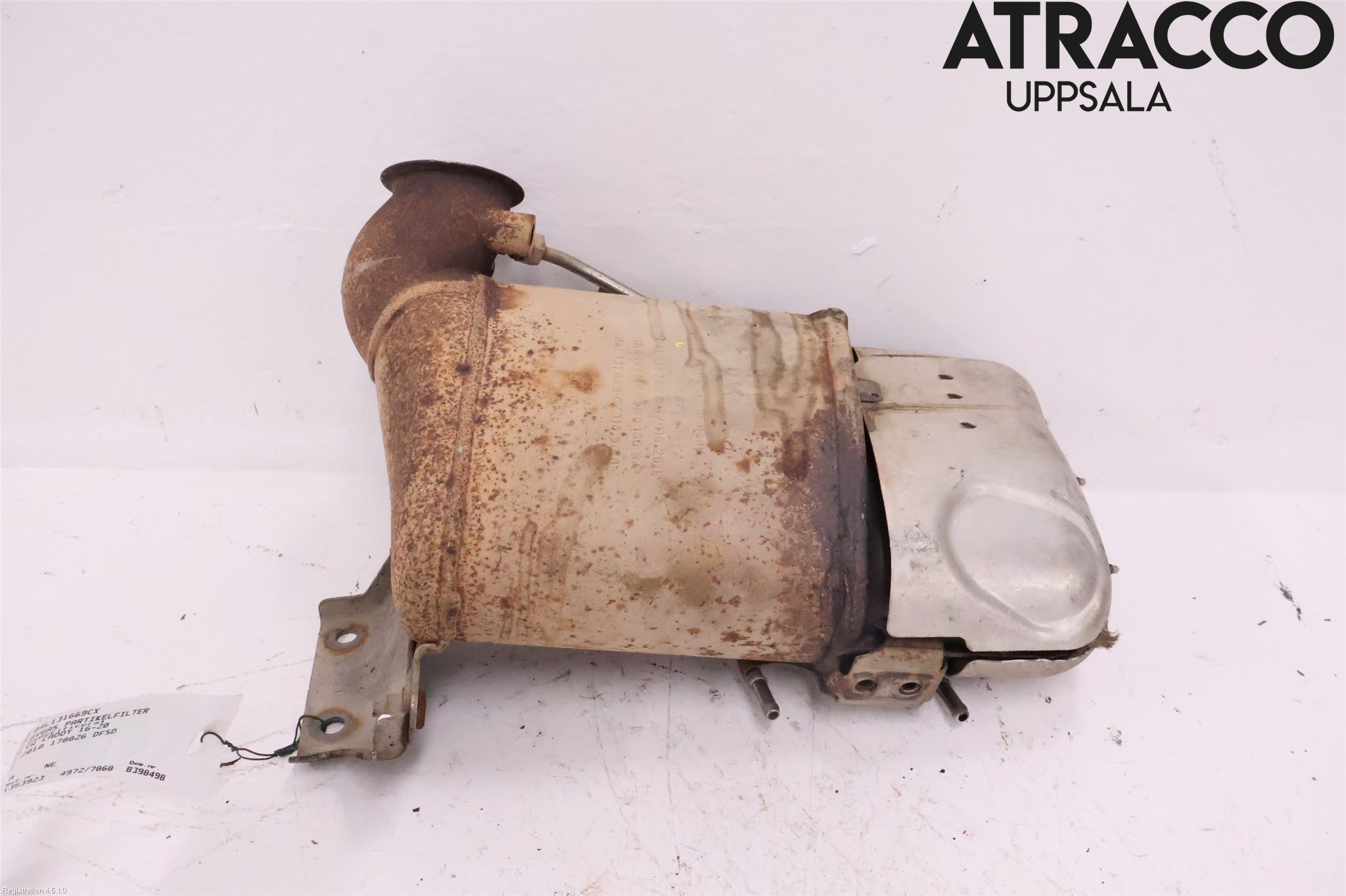 Volkswagen VW CADDY 16-20 Avgas Partikelfilter