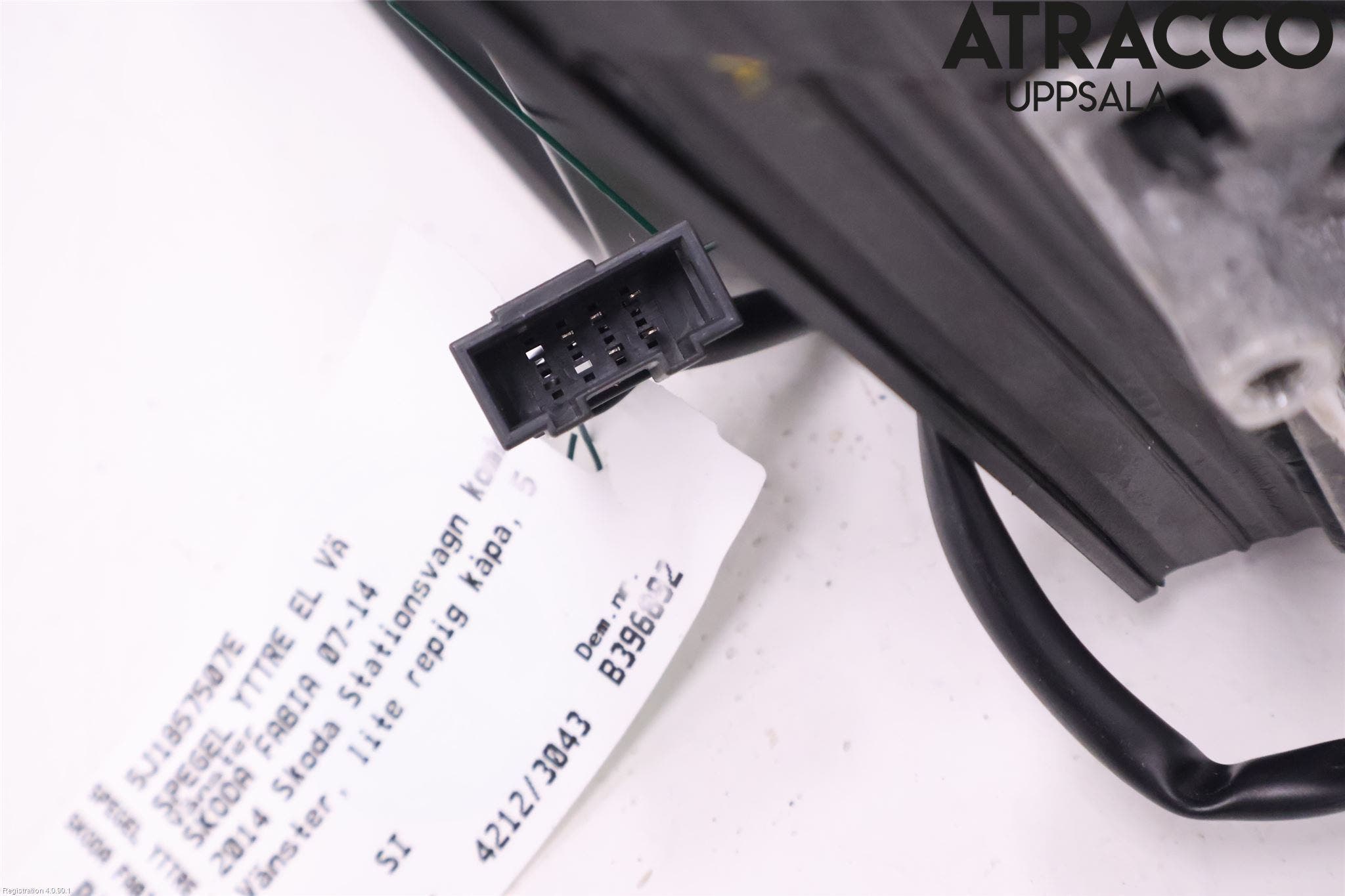 Skoda FABIA 07-14 Spegel Yttre El Vä