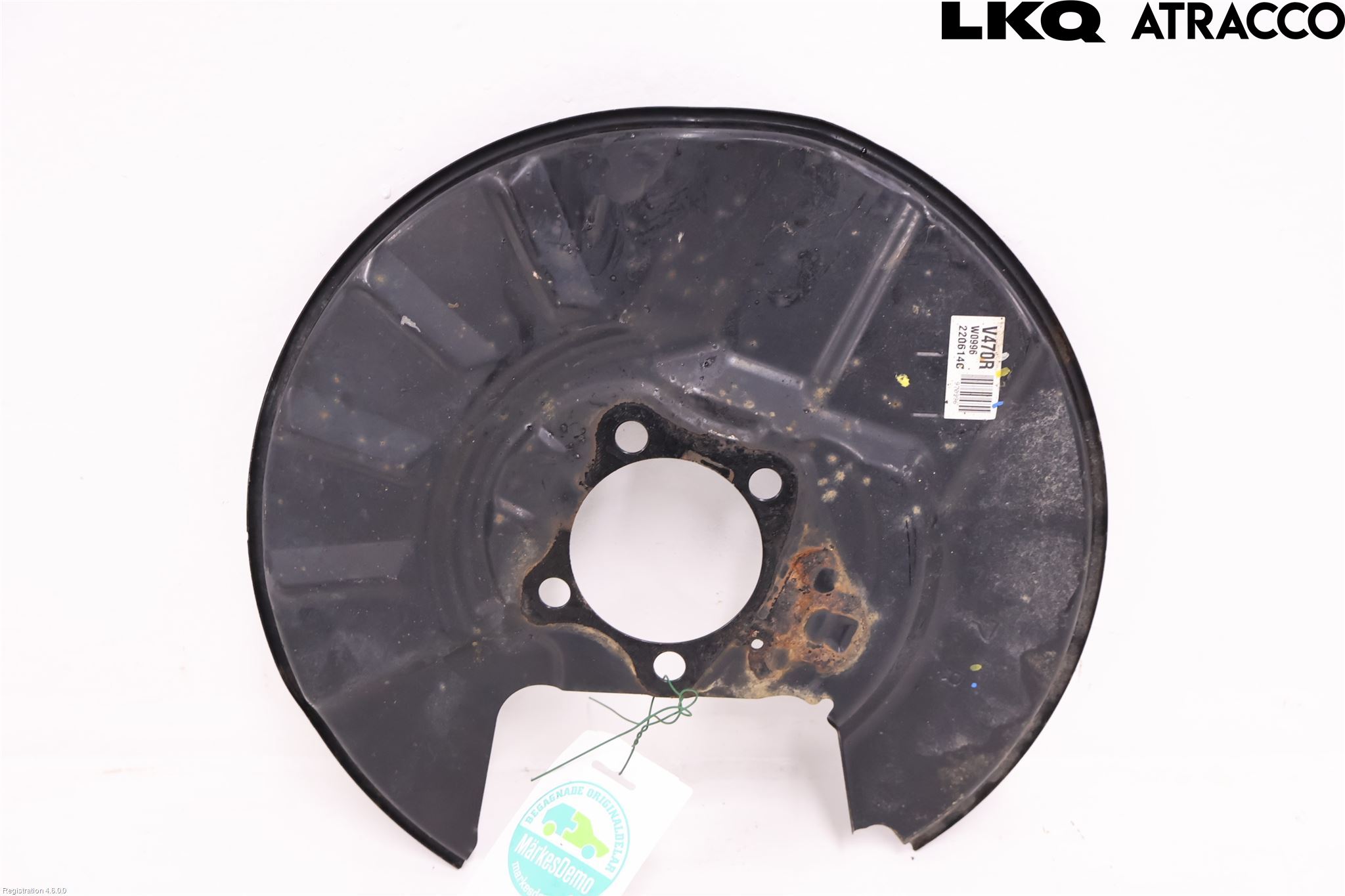 Toyota RAV4 19- Bromssköld Bak