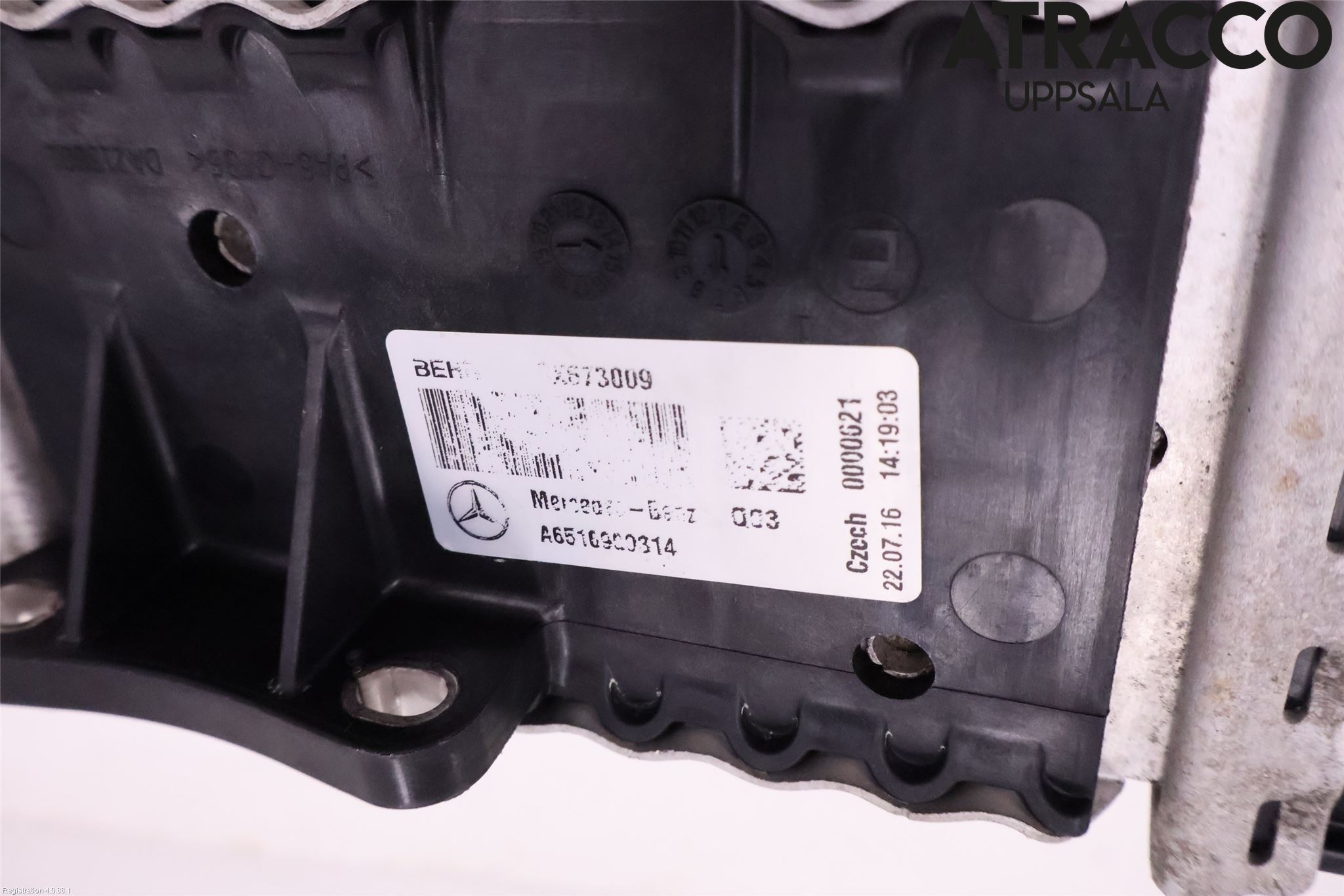 Mercedes-Benz MB GLC-KLASS (X253/C253) 15-22 Laddluft-Intercooler Kyl