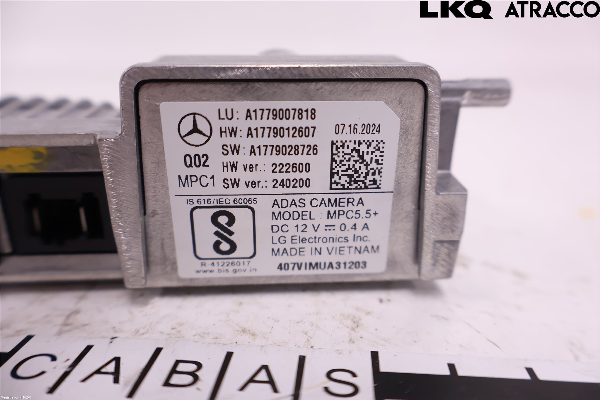 Mercedes-Benz MB EQB (X243) 22- Parkeringshjälp Kamera