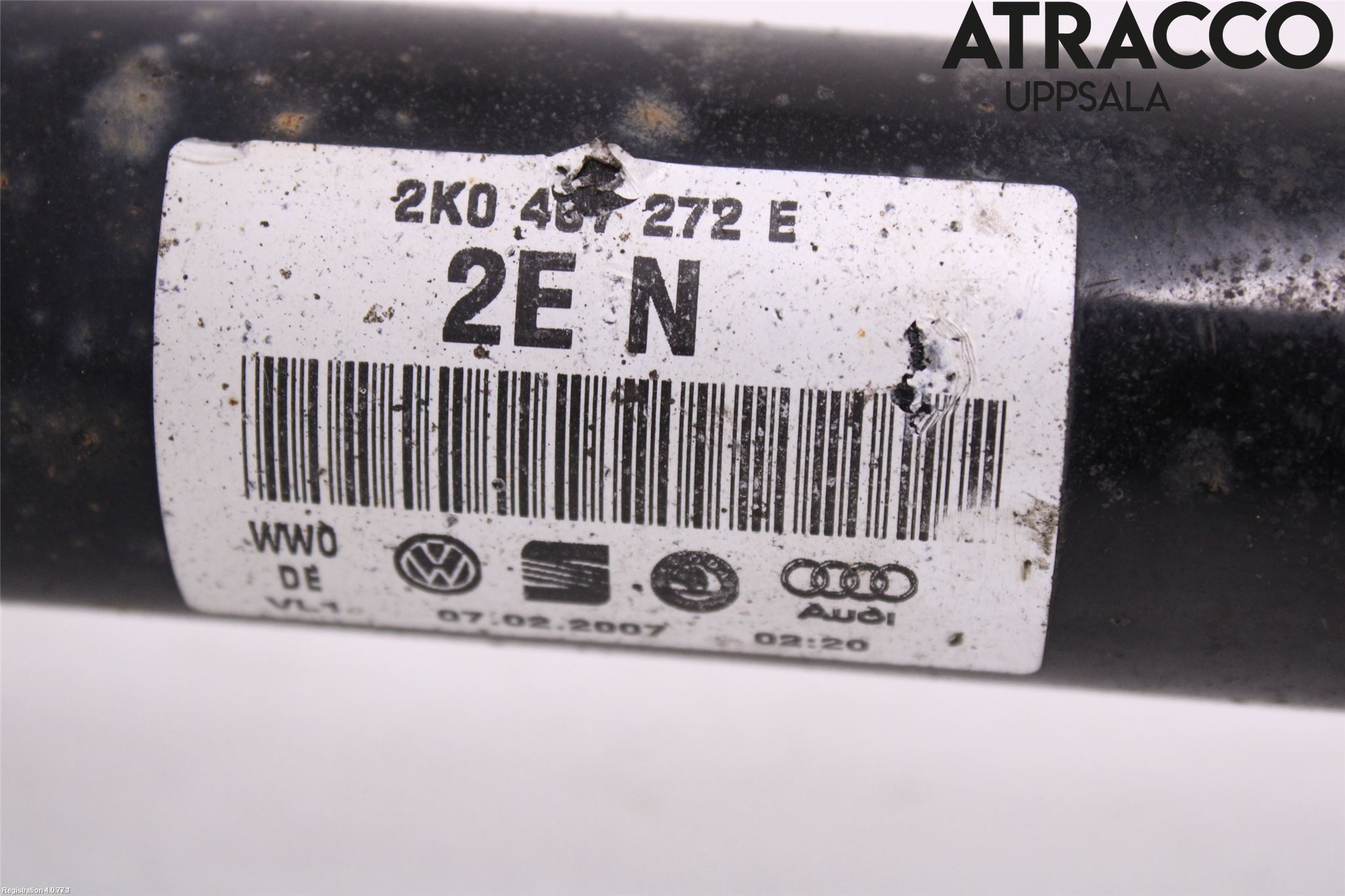 Volkswagen VW CADDY      04-10 Drivaxel Fram Höger