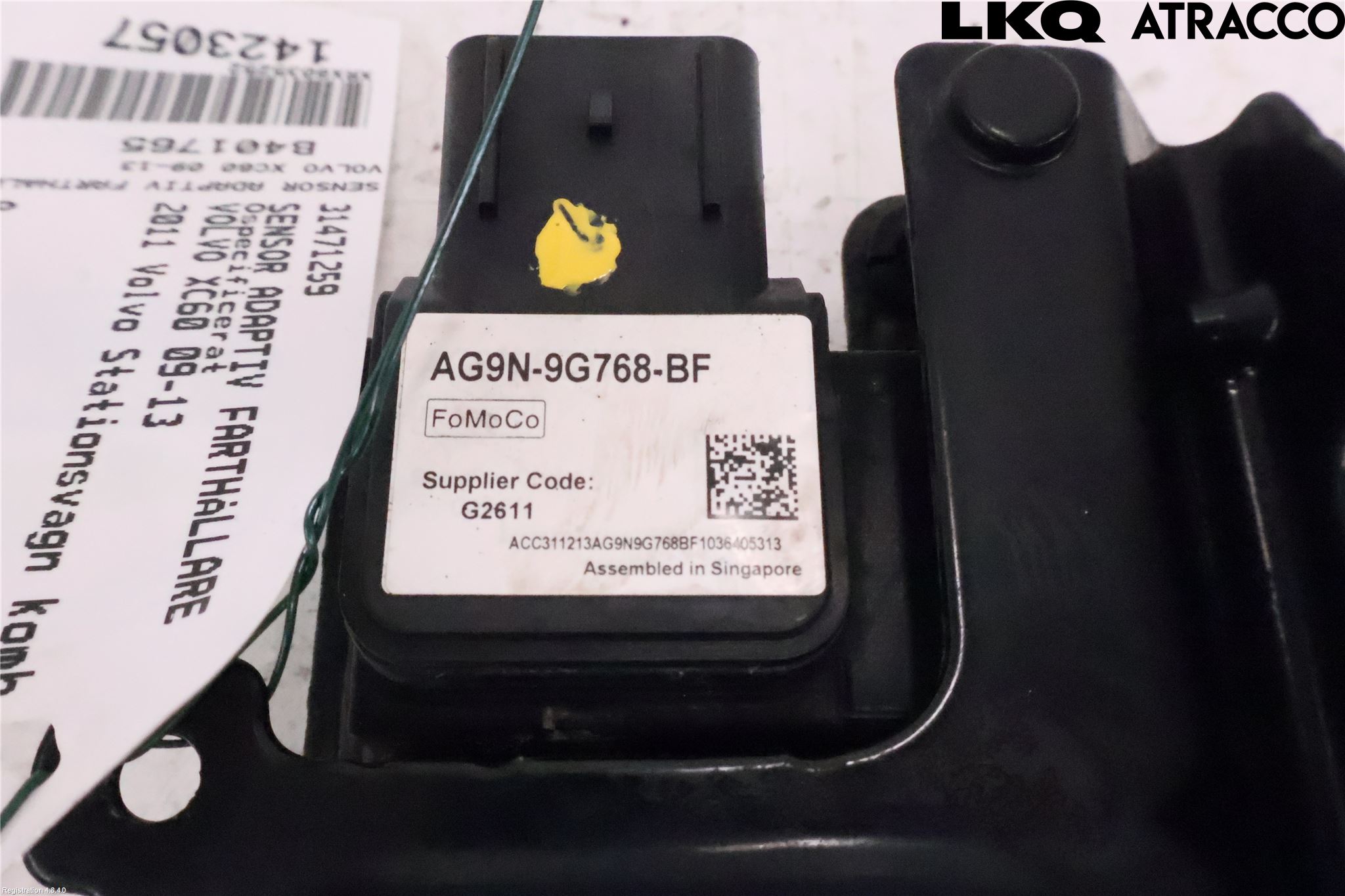 Volvo XC60 09-13 Sensor Adaptiv Farthållare