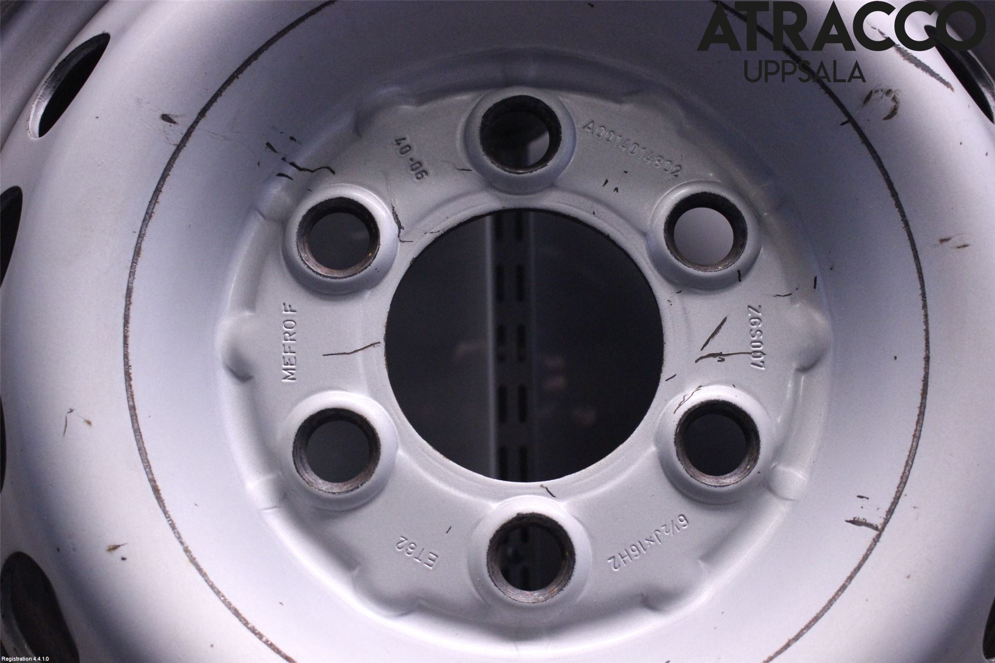 Volkswagen VW CRAFTER 06-16 Sommardäck Plåtfälg 4St