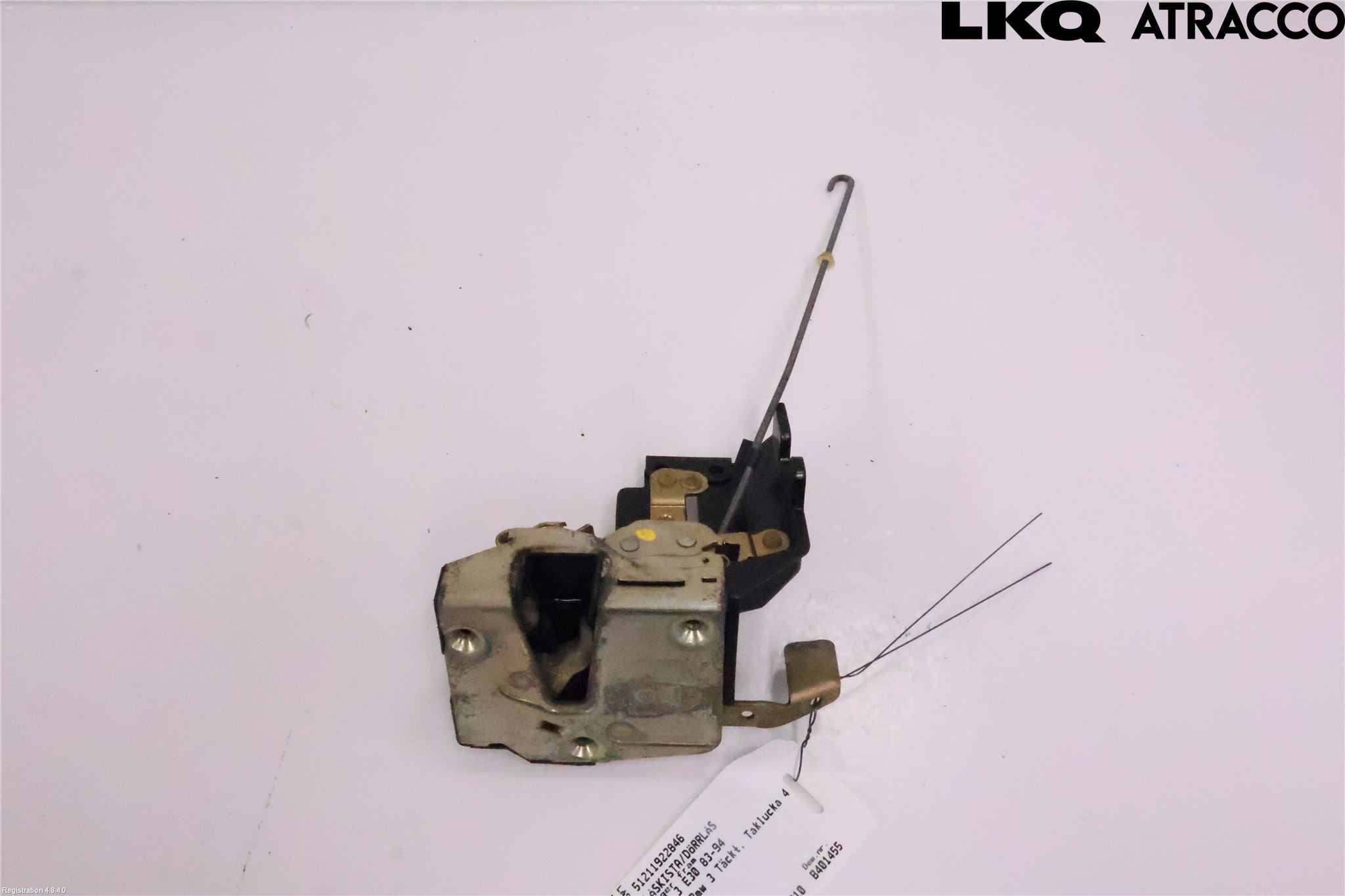 BMW 3 E30 83-94 Låskista-Dörrlås