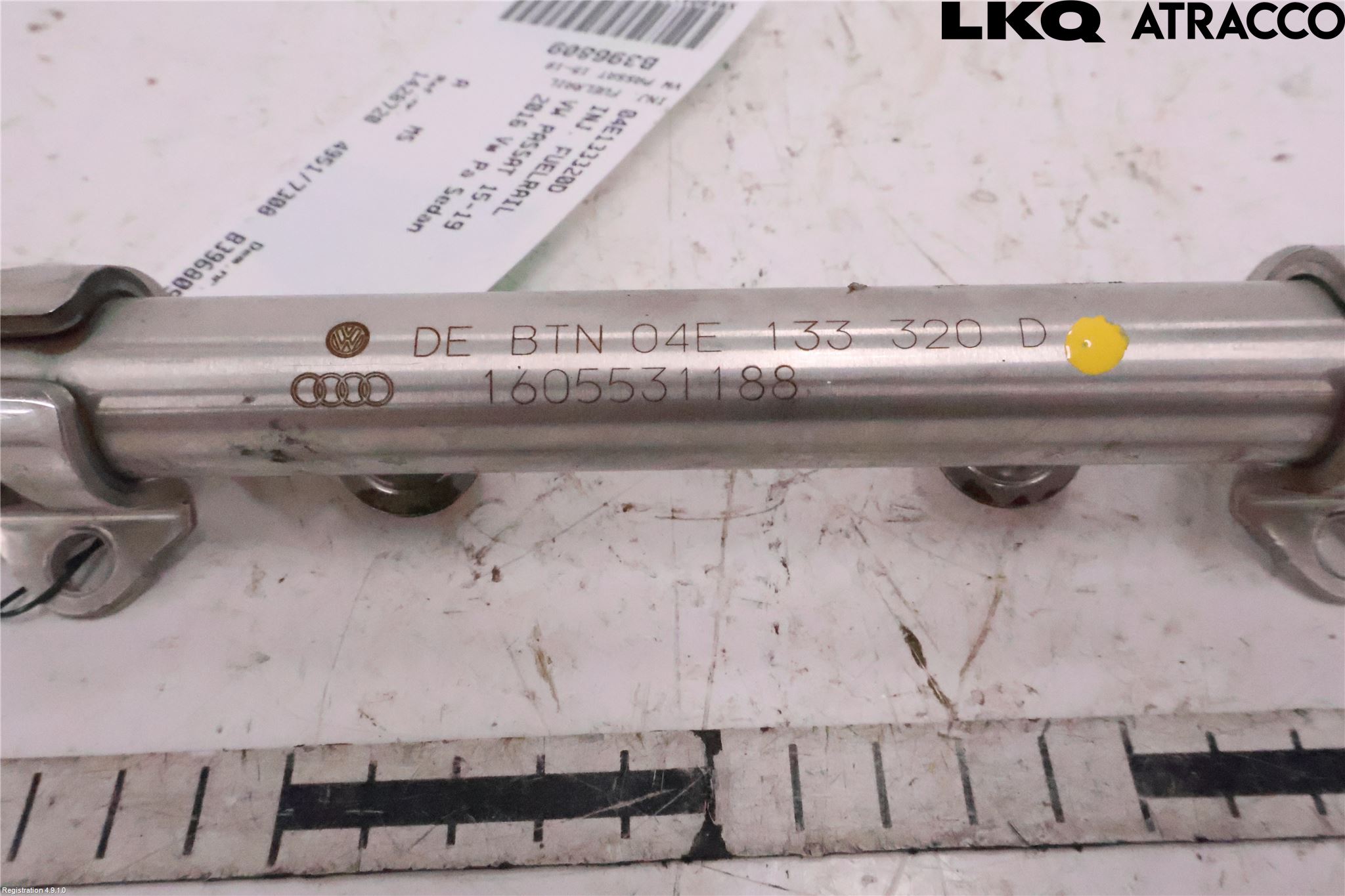 Volkswagen VW PASSAT 15-19 Inj. Fuelrail