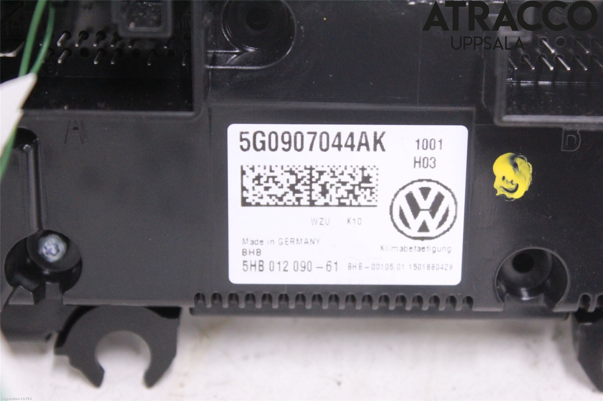 Volkswagen VW PASSAT 15-19 Ac Styrenhet Ac Manöveren