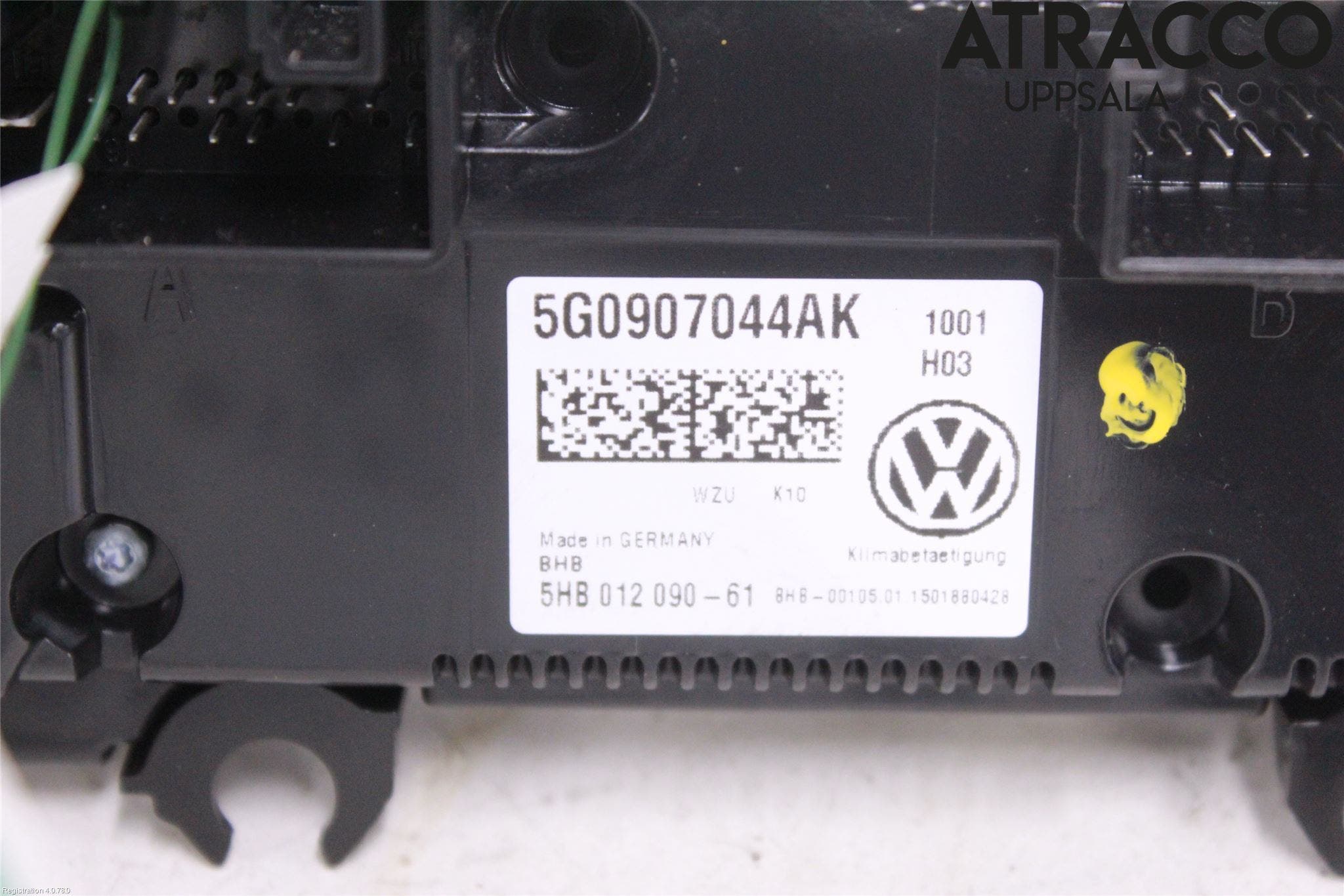 Volkswagen VW PASSAT 15-19 Ac Styrenhet Ac Manöveren