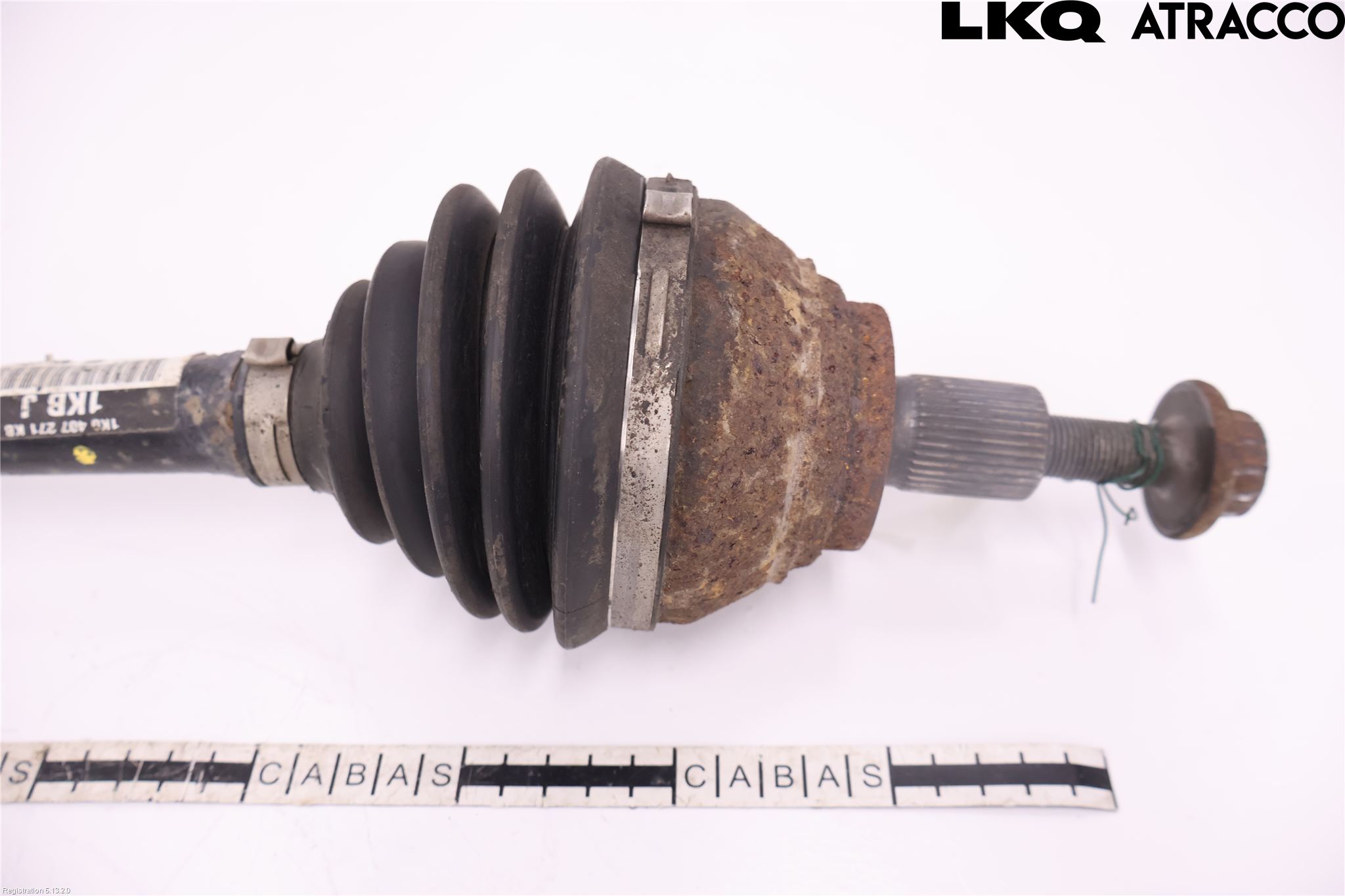 Volkswagen VW CADDY 16-20 Drivaxel Fram Vänster