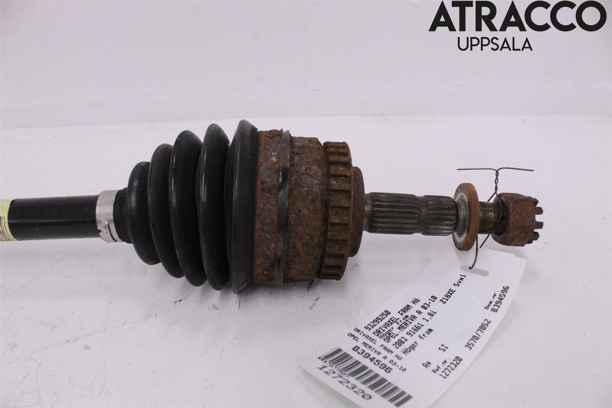 Opel MERIVA A   03-10 Drivaxel Fram Höger