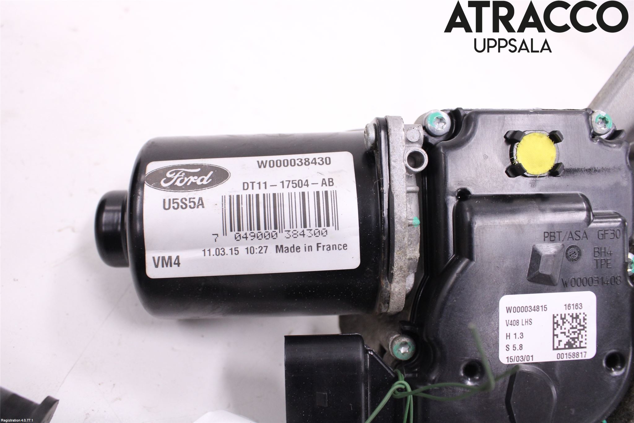 Ford TRANSIT/TOURNEO CONNECT 13-22 Torkarmotor Vindruta