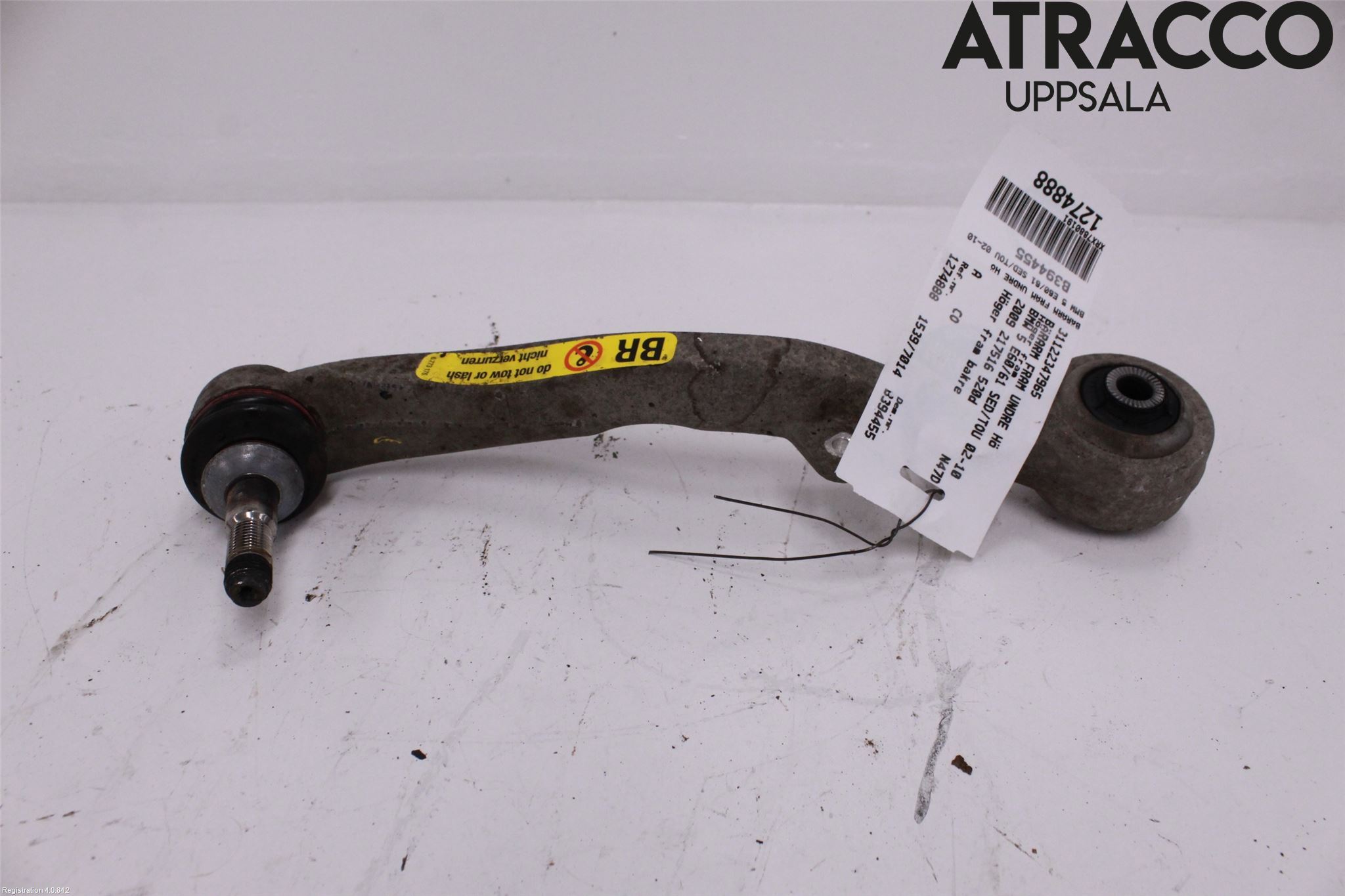 BMW 5 E60/61 Sed/Tou 02-10 Bärarm Fram Undre Hö