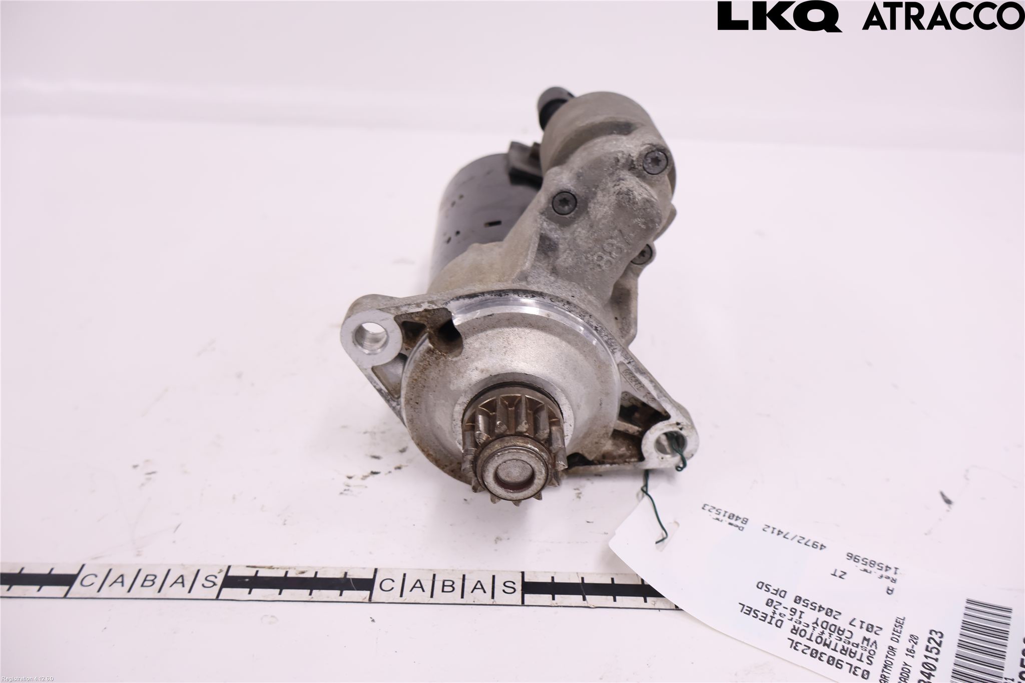 Volkswagen VW CADDY 16-20 Startmotor Diesel
