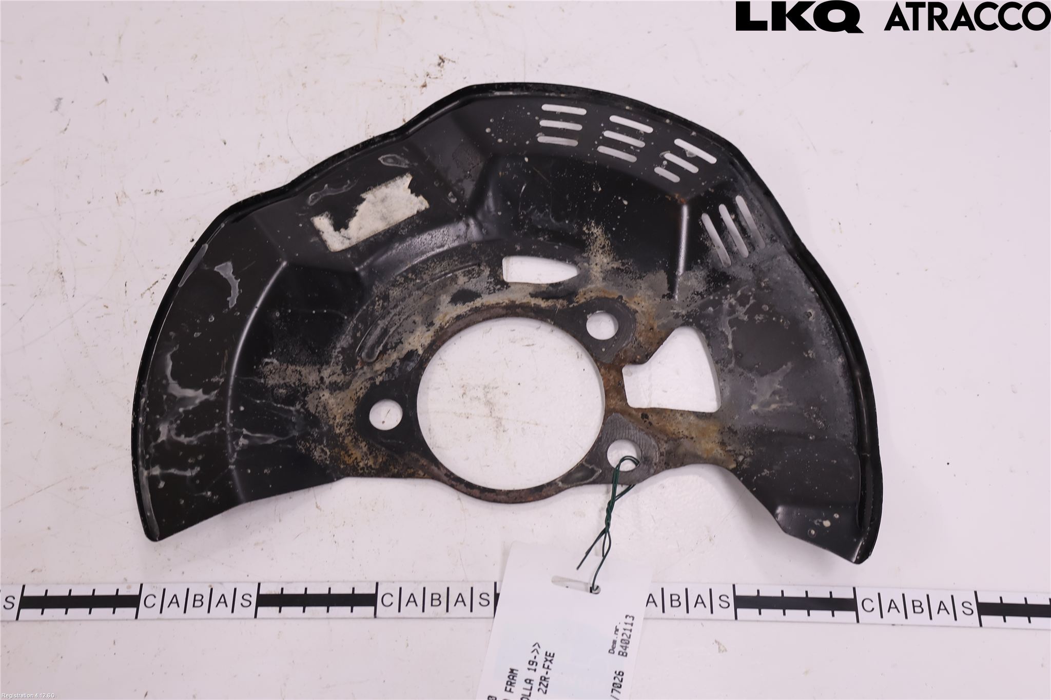 Toyota COROLLA 19- Bromssköld Fram