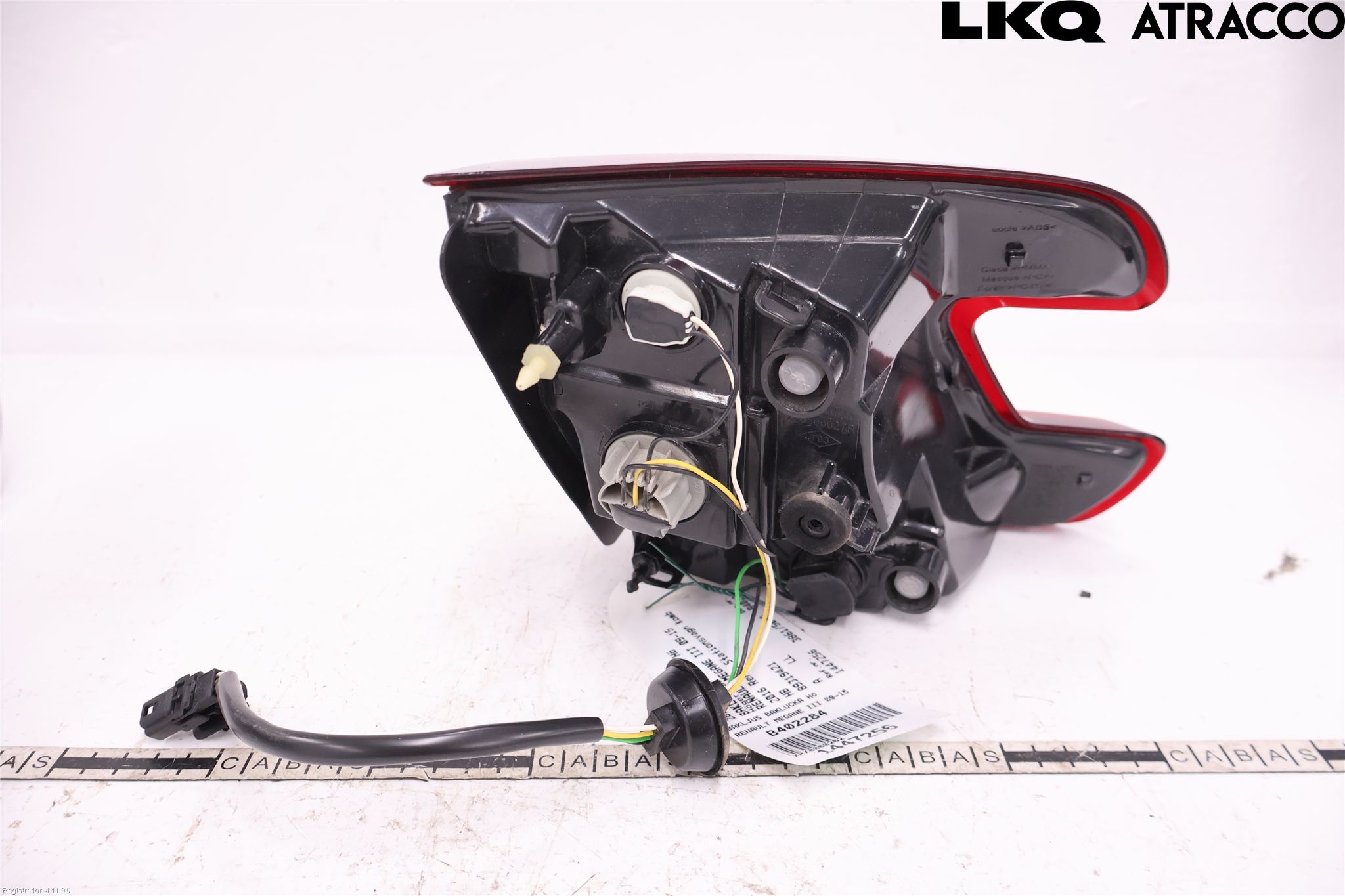Renault MEGANE III 09-15 Bakljus Lucka Hö