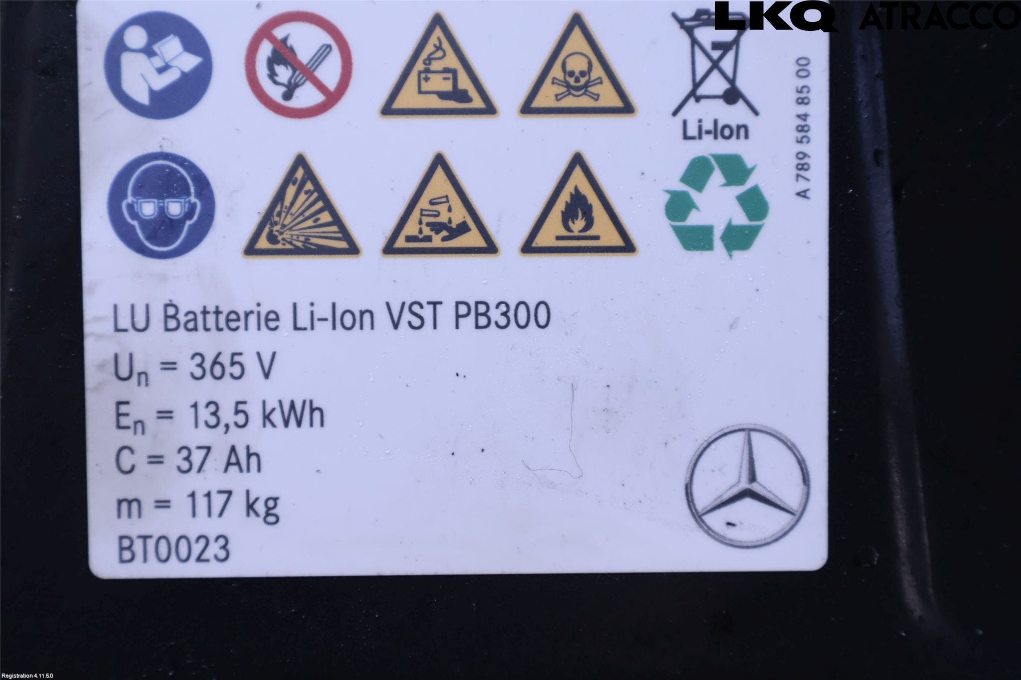 Mercedes-Benz MB E-KLASS (W213) 16-23 Batteri Högspänning