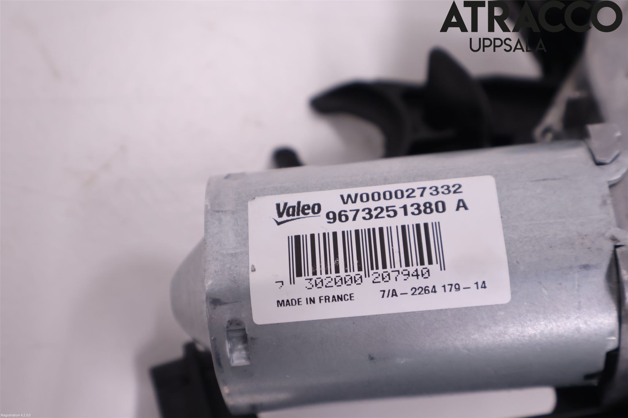 Peugeot 208 12-15 Torkarmotor Baklucka