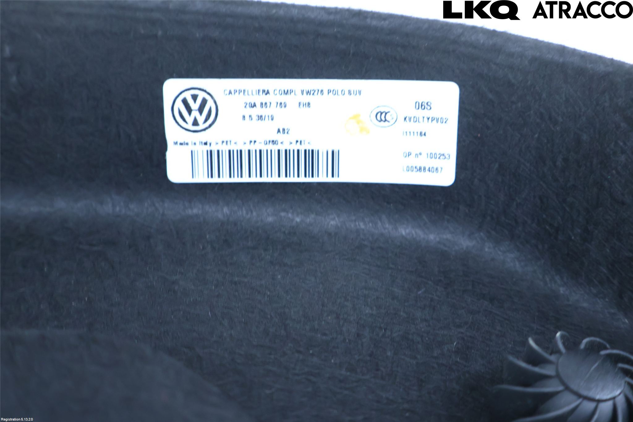 Volkswagen VW T-ROC 18- Hatthylla