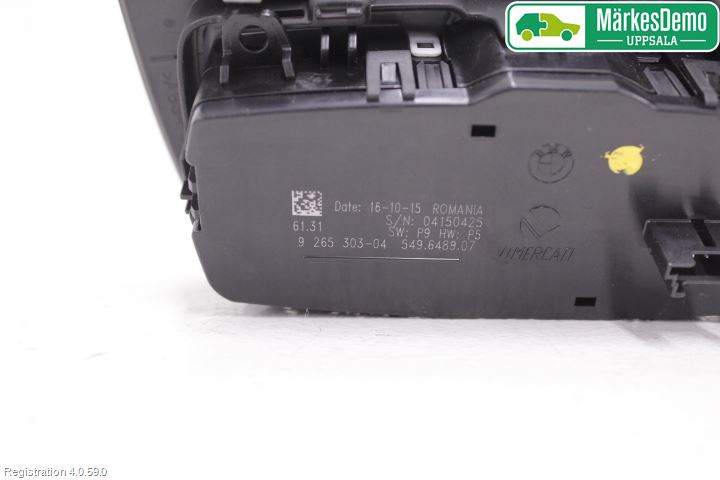 BMW 3 F30/F31/F80 12-19 Strömställare Ljus