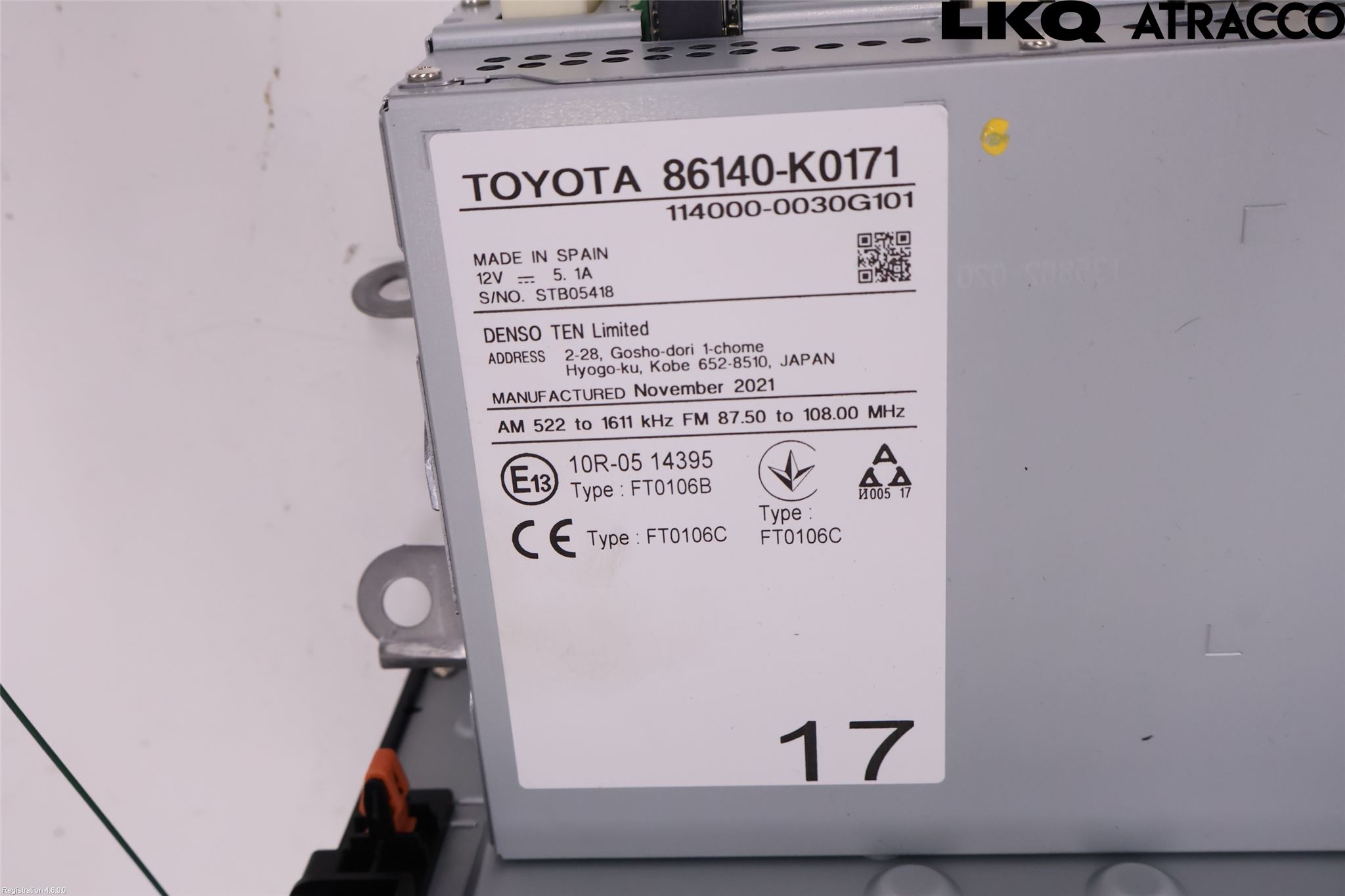 Toyota YARIS XP21 20- Gps Navigator