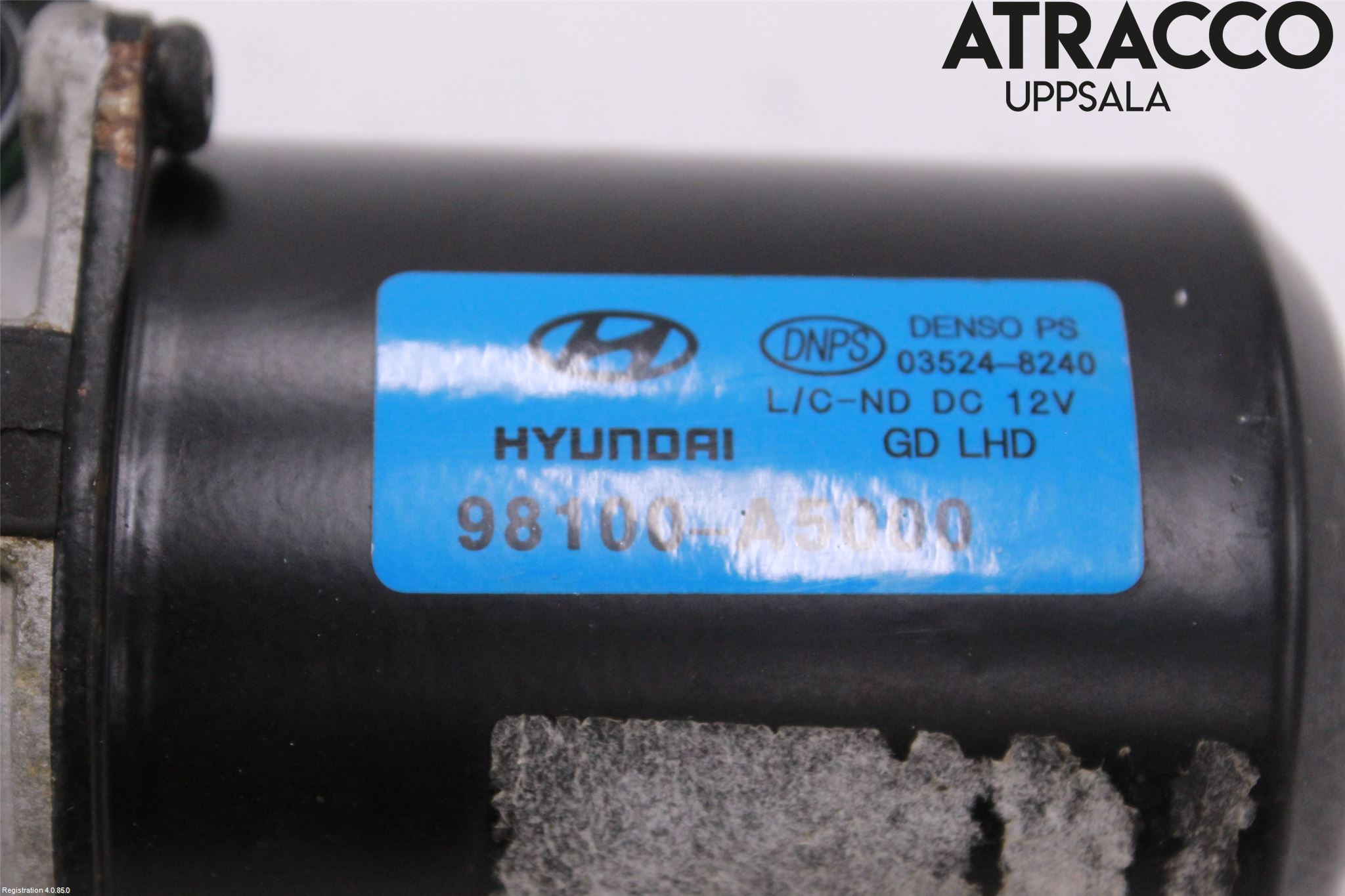 Hyundai i30 GD 13-17 Torkarmotor Vindruta
