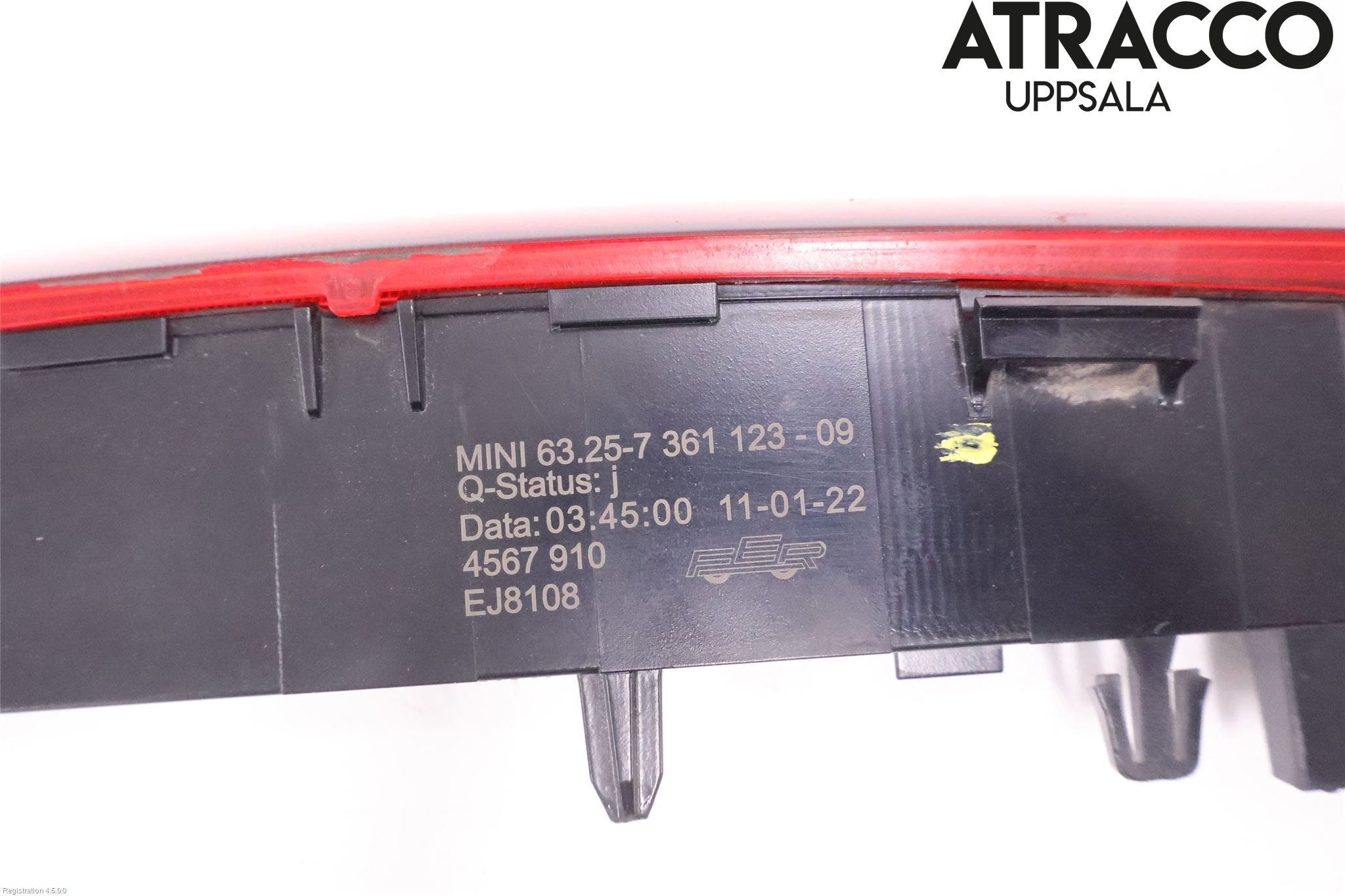 Mini COUNTRYMAN F60 17-23 Bromsljus Bakruta