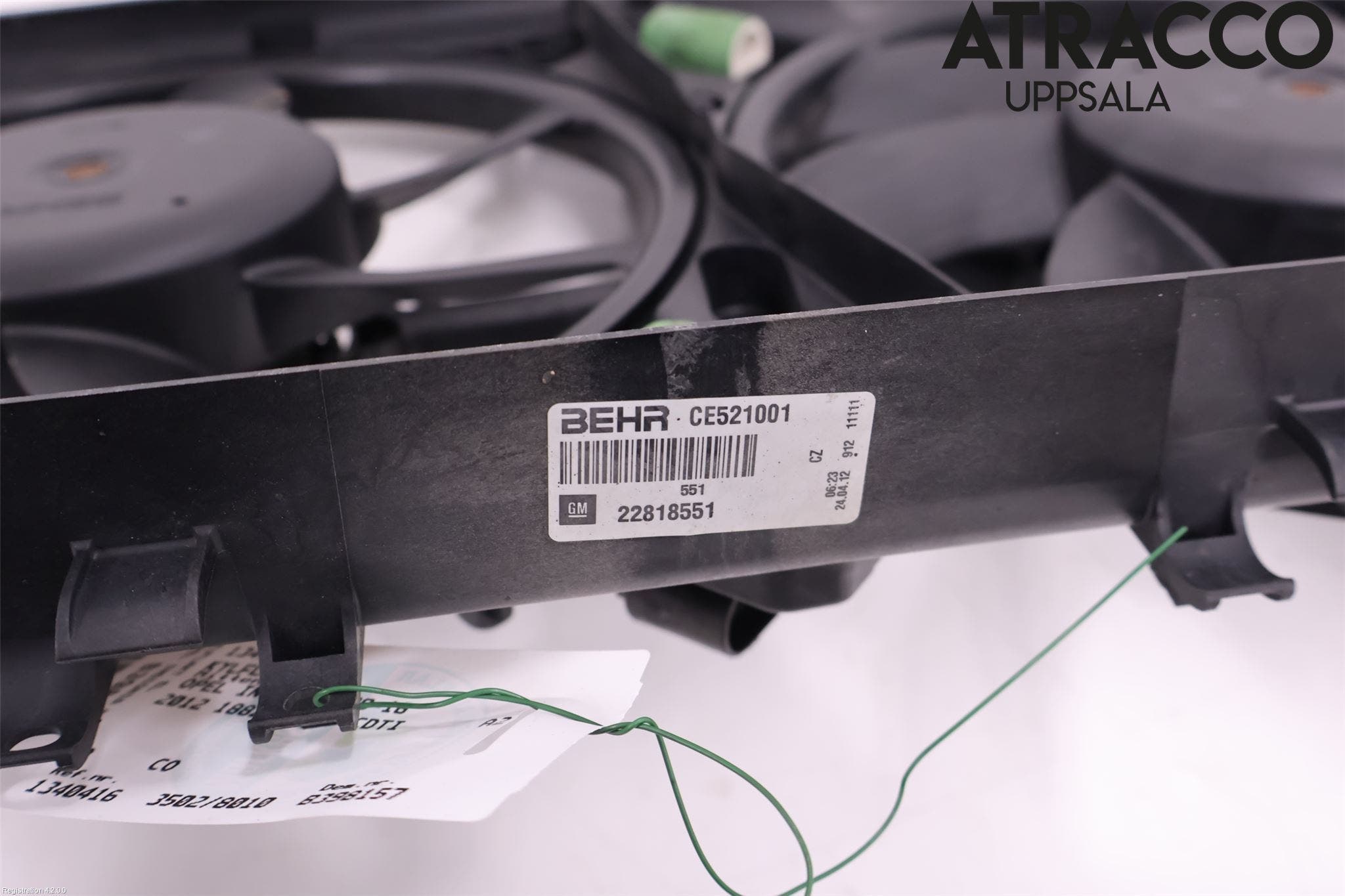 Opel INSIGNIA 09-16 Kylfläkt El