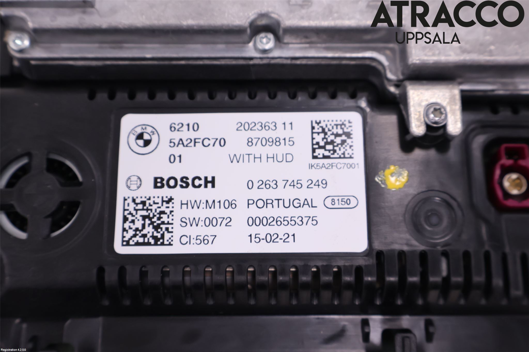 BMW 3 G20/G21/G80/G81 19- Instrument Komb