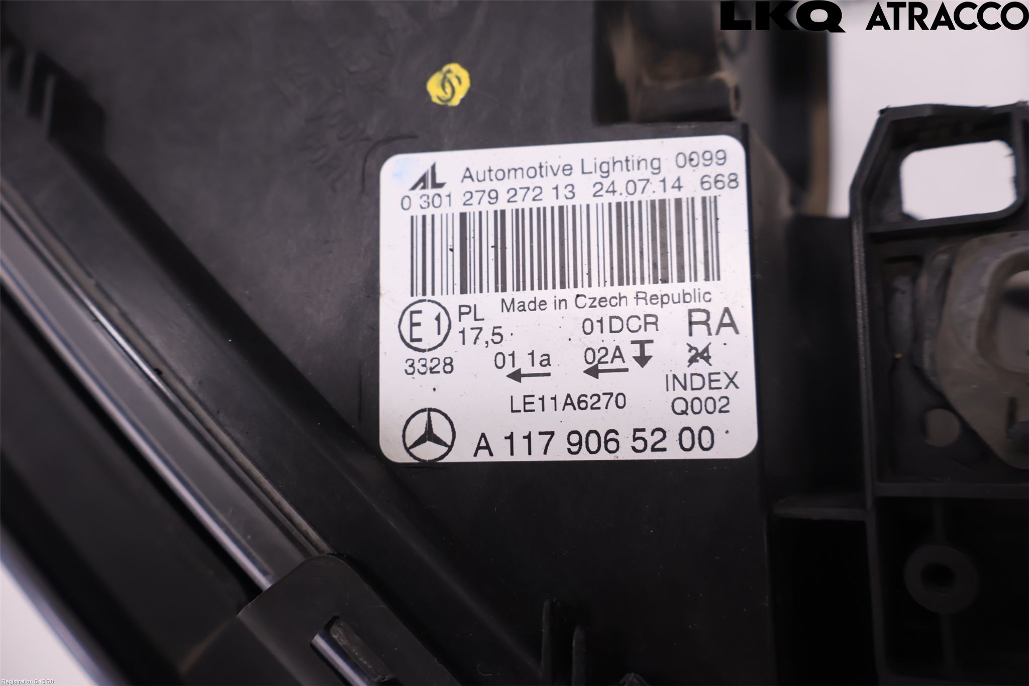 Mercedes-Benz MB CLA-KLASS (C117/X117) 13-19 Strålkastare Höger