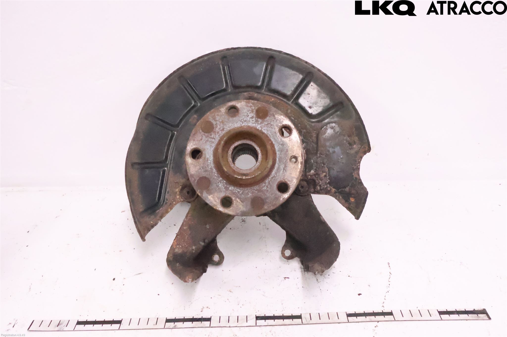 Volkswagen VW GOLF VI 09-13 Styrspindel Lagerhus Vä