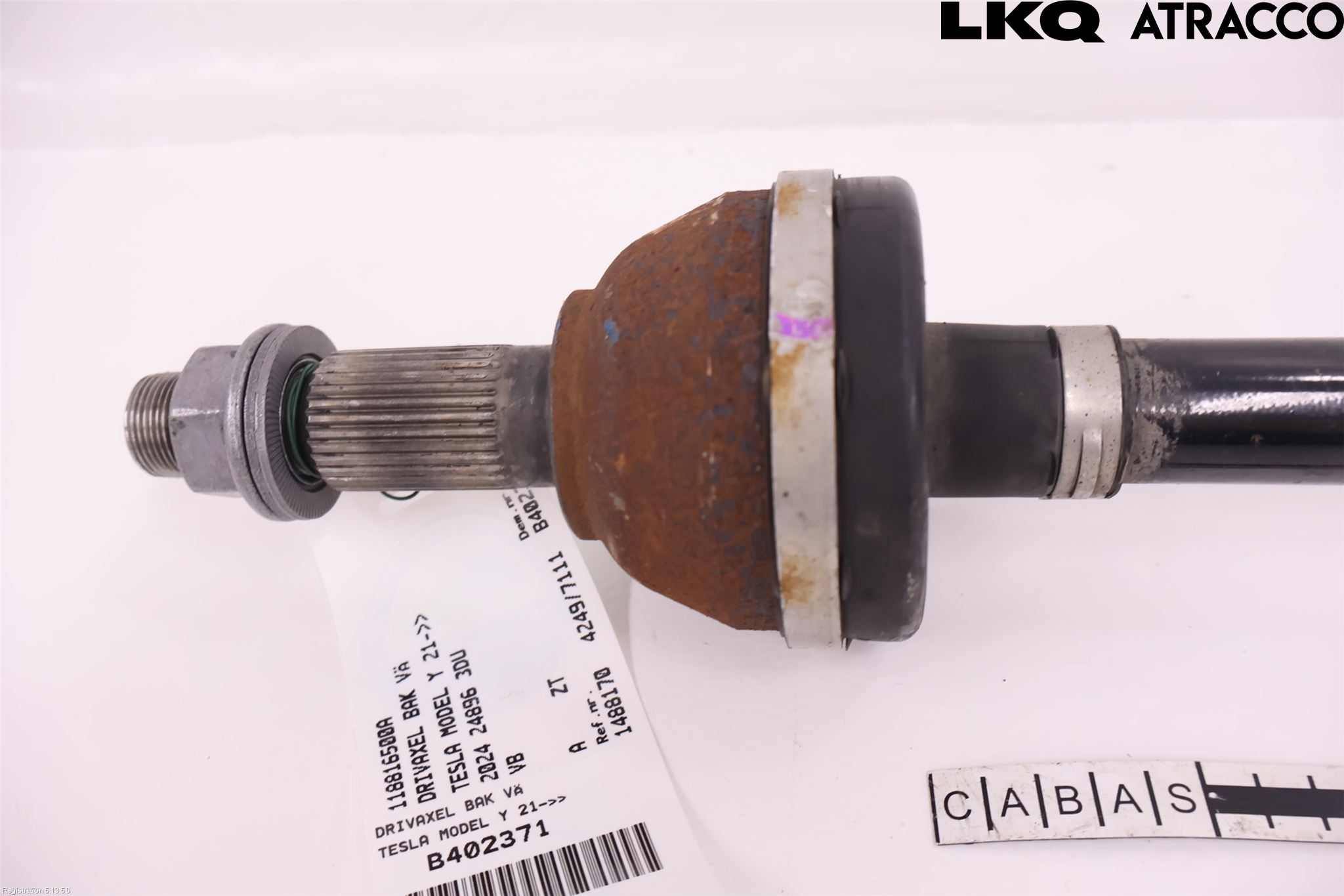 Tesla MODEL Y 21- Drivaxel Bak Vänster