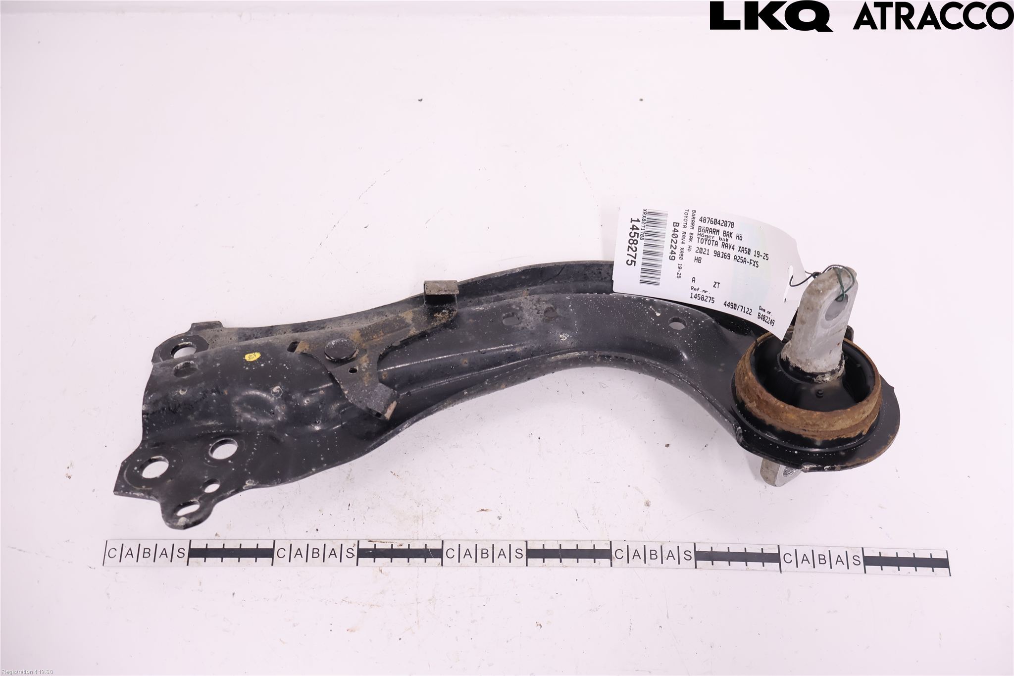 Toyota RAV4 19- Bärarm Bak Höger