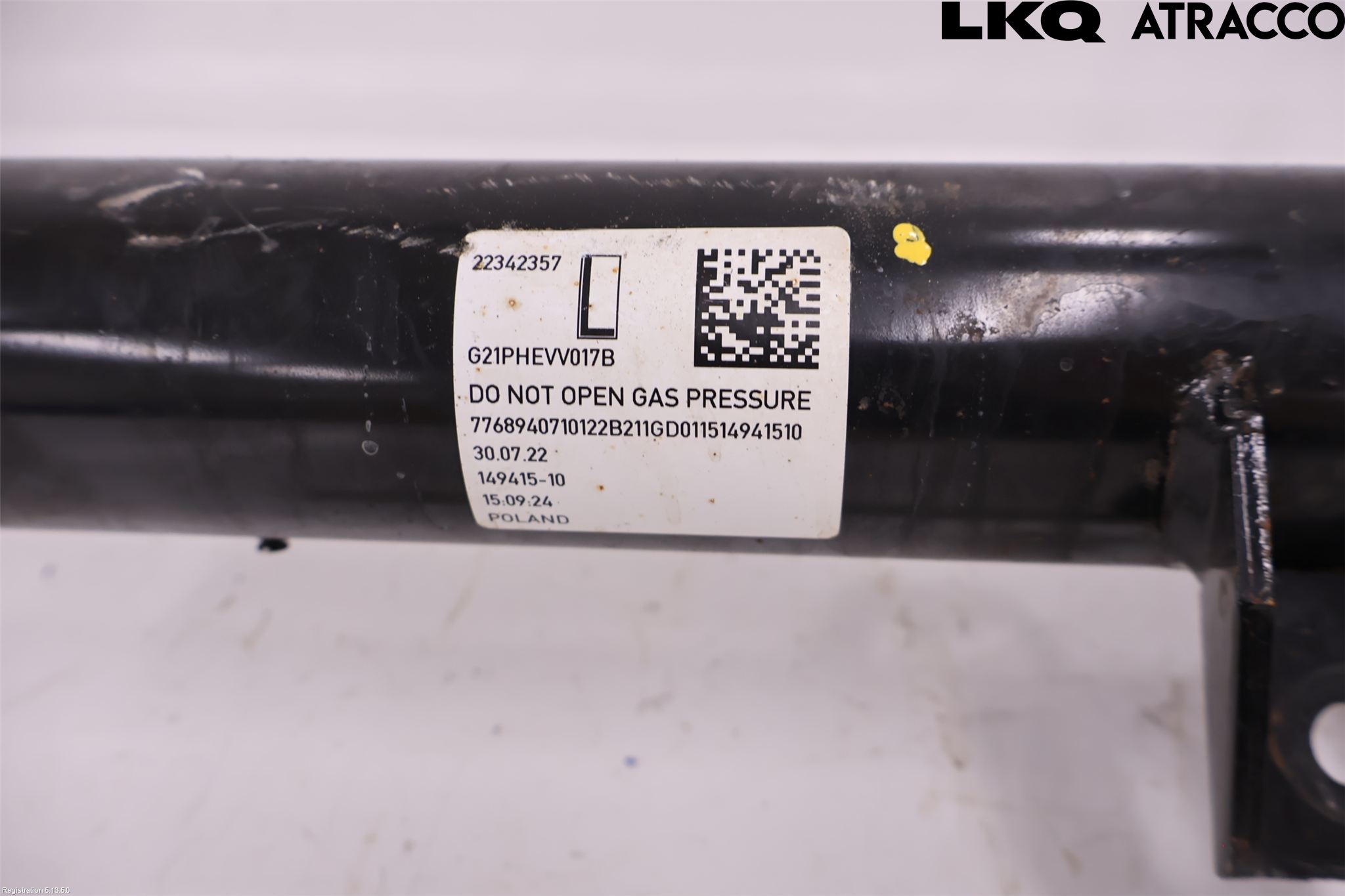 BMW 3 G20/G21/G80/G81 19- Fjäderben Fram Vänster