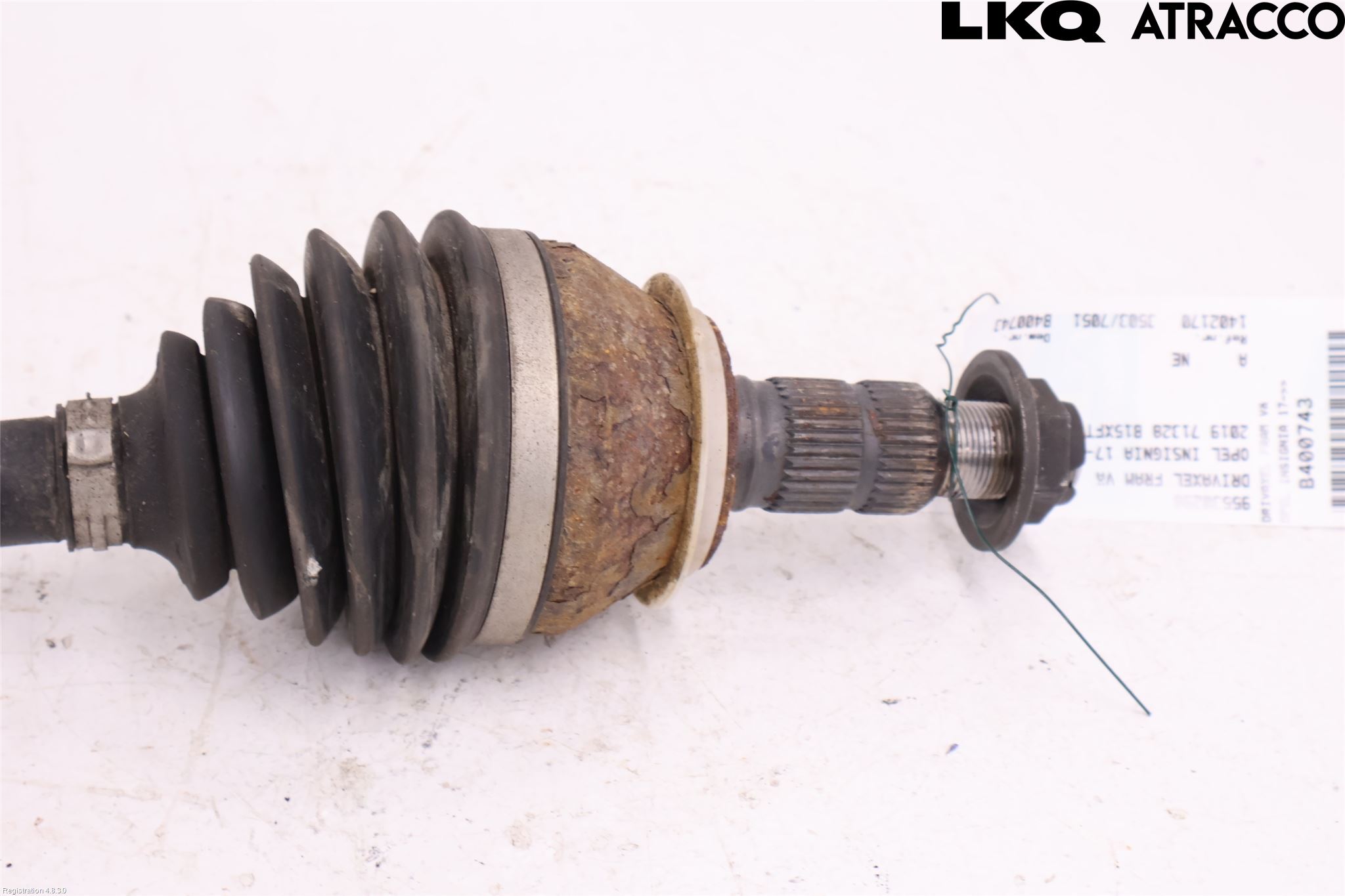 Opel INSIGNIA 17- Drivaxel Fram Vänster