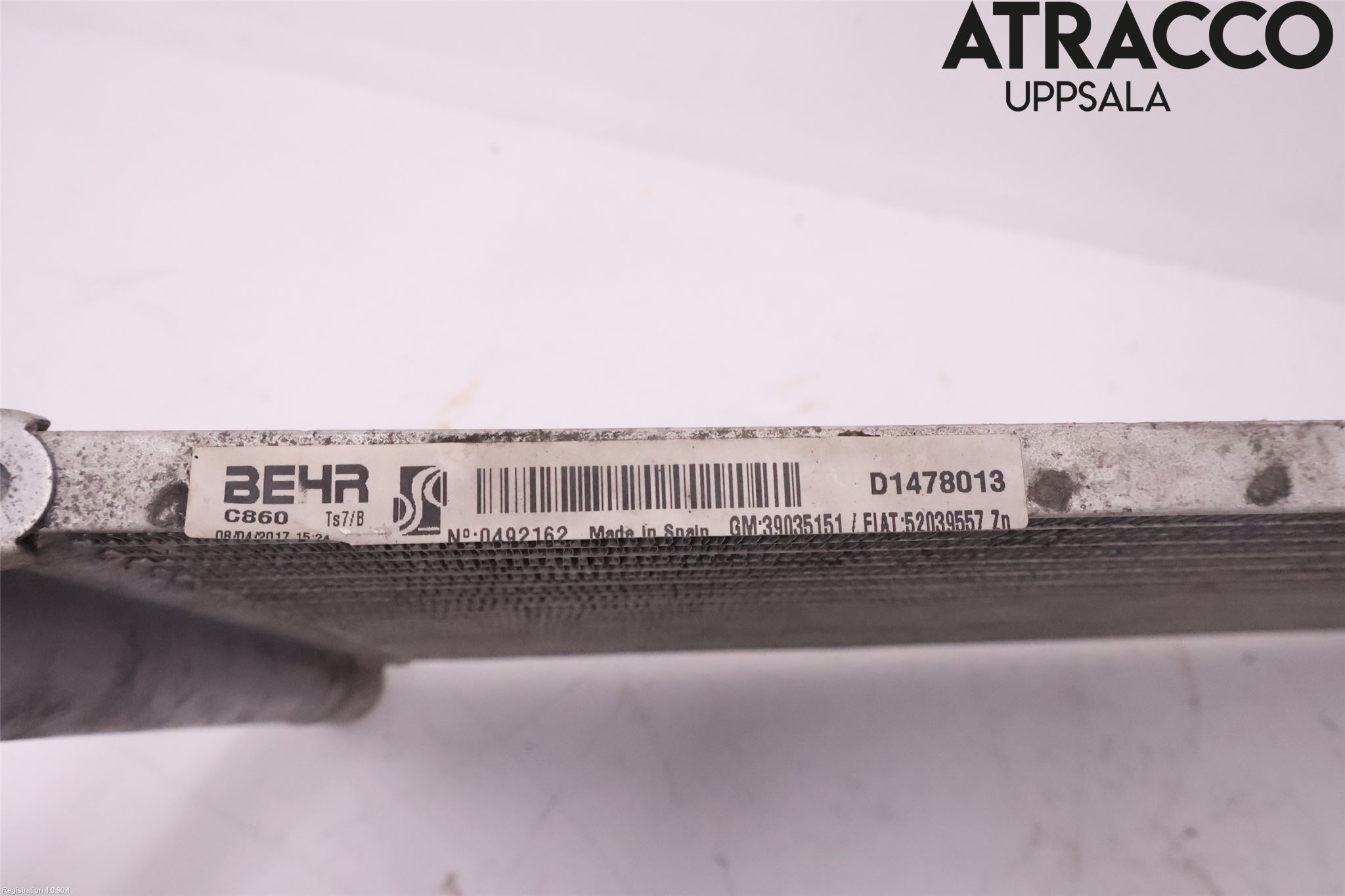 Alfa GIULIETTA Ac Kondensor-Kylare