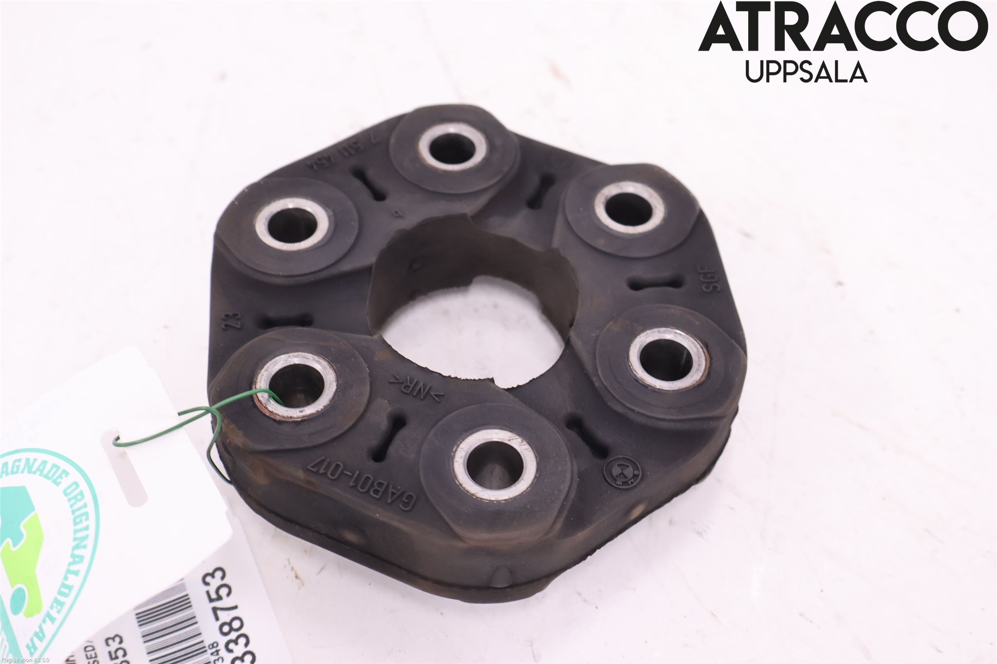 BMW 3 E90/91 SED/TOU 05-12 Mellanaxel Gummiknut