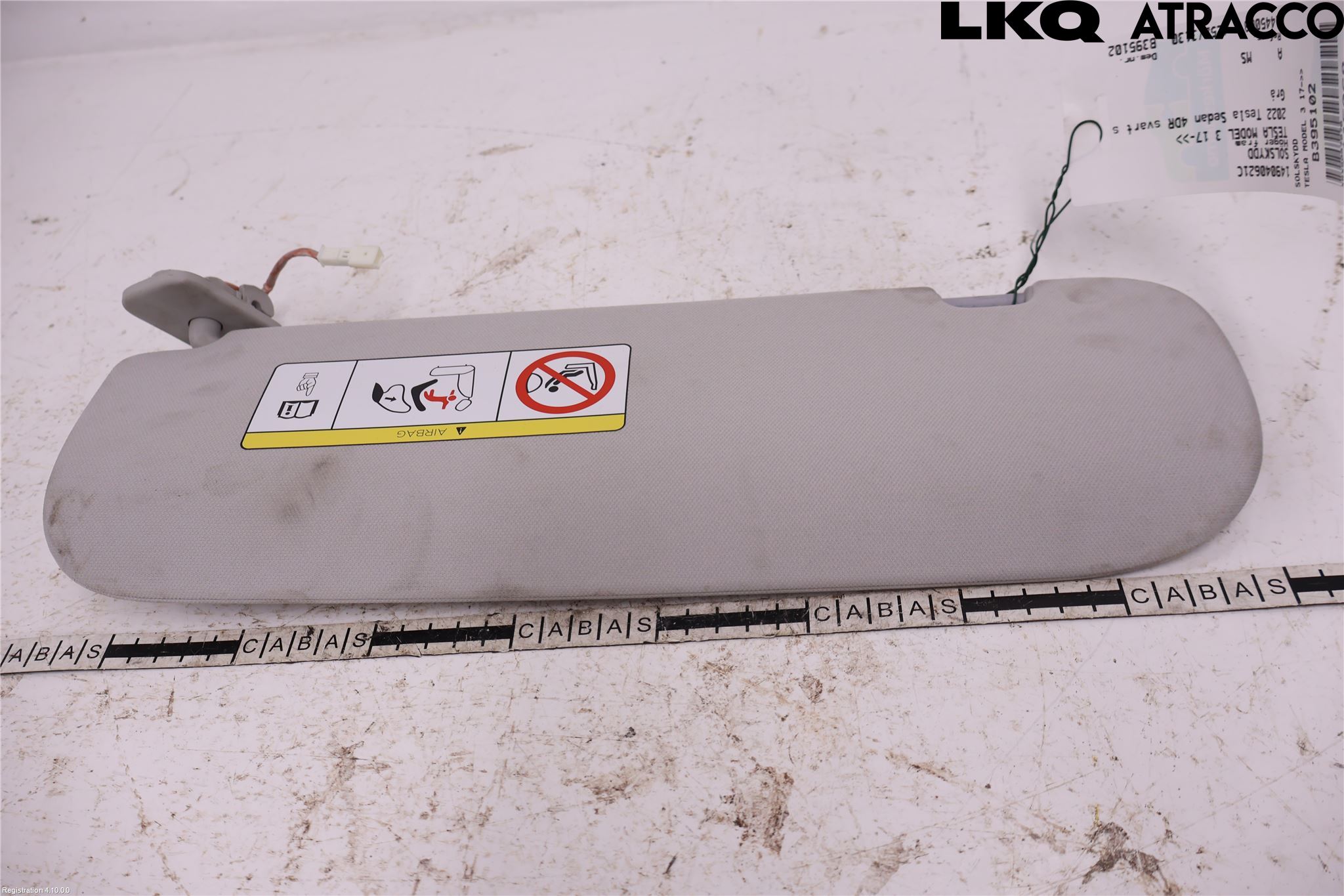 Tesla MODEL 3 17- Solskydd