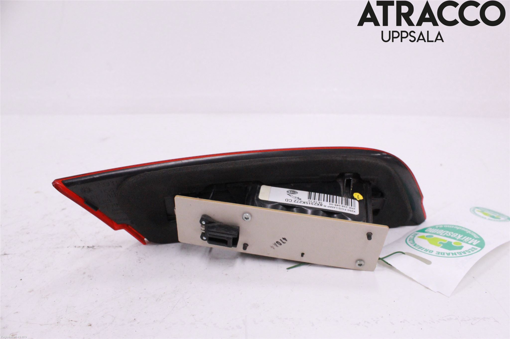 Jaguar XF 08-15 Dimljus/Reflex Bak