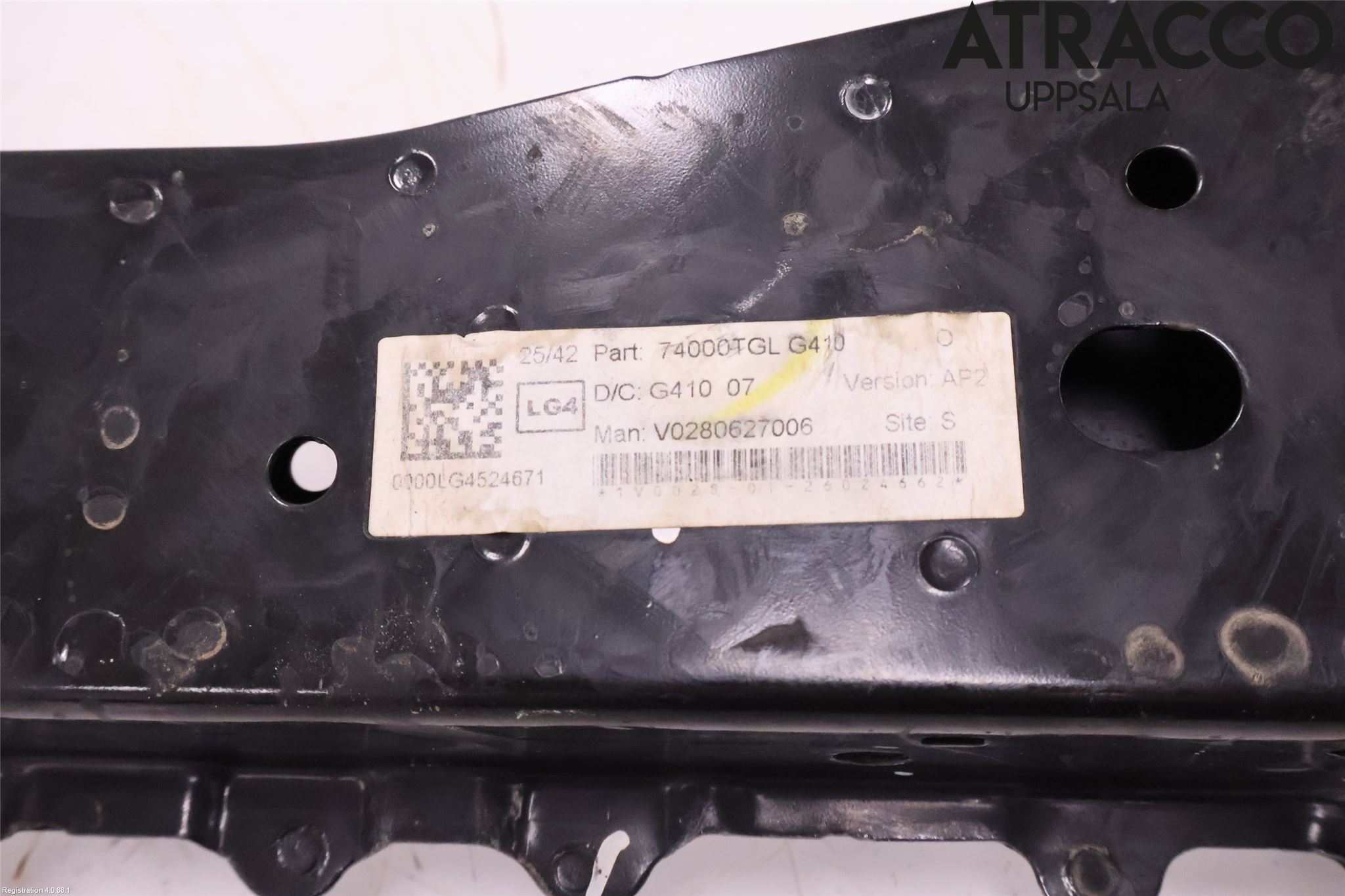 Honda CIVIC 17-22 Front Huvlåsplåt-Balk