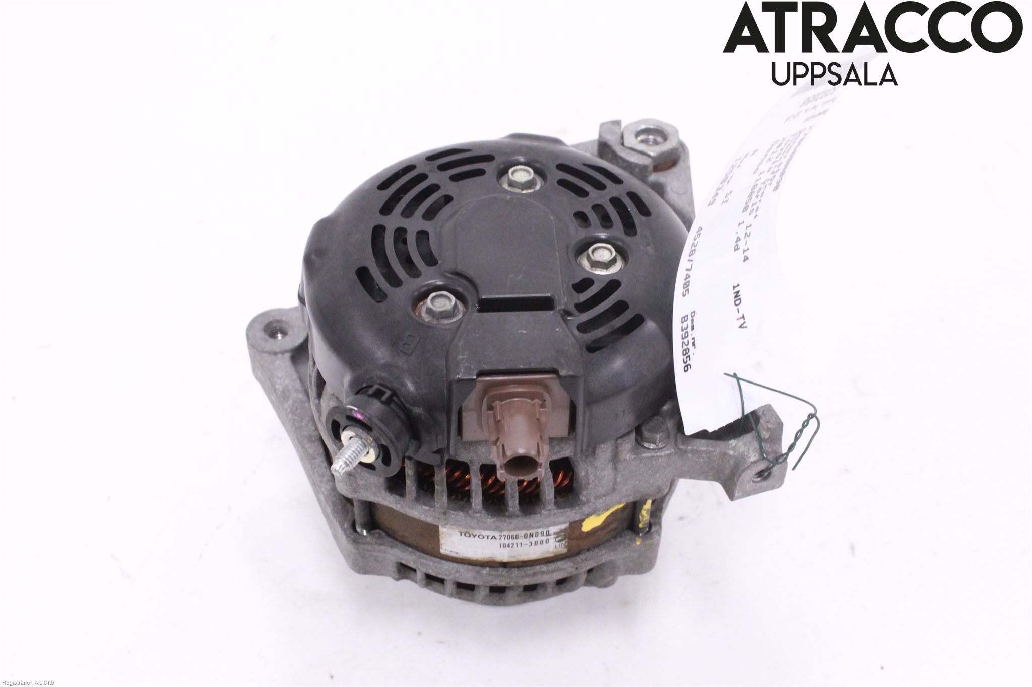 Toyota YARIS XP130 12-14 Generator