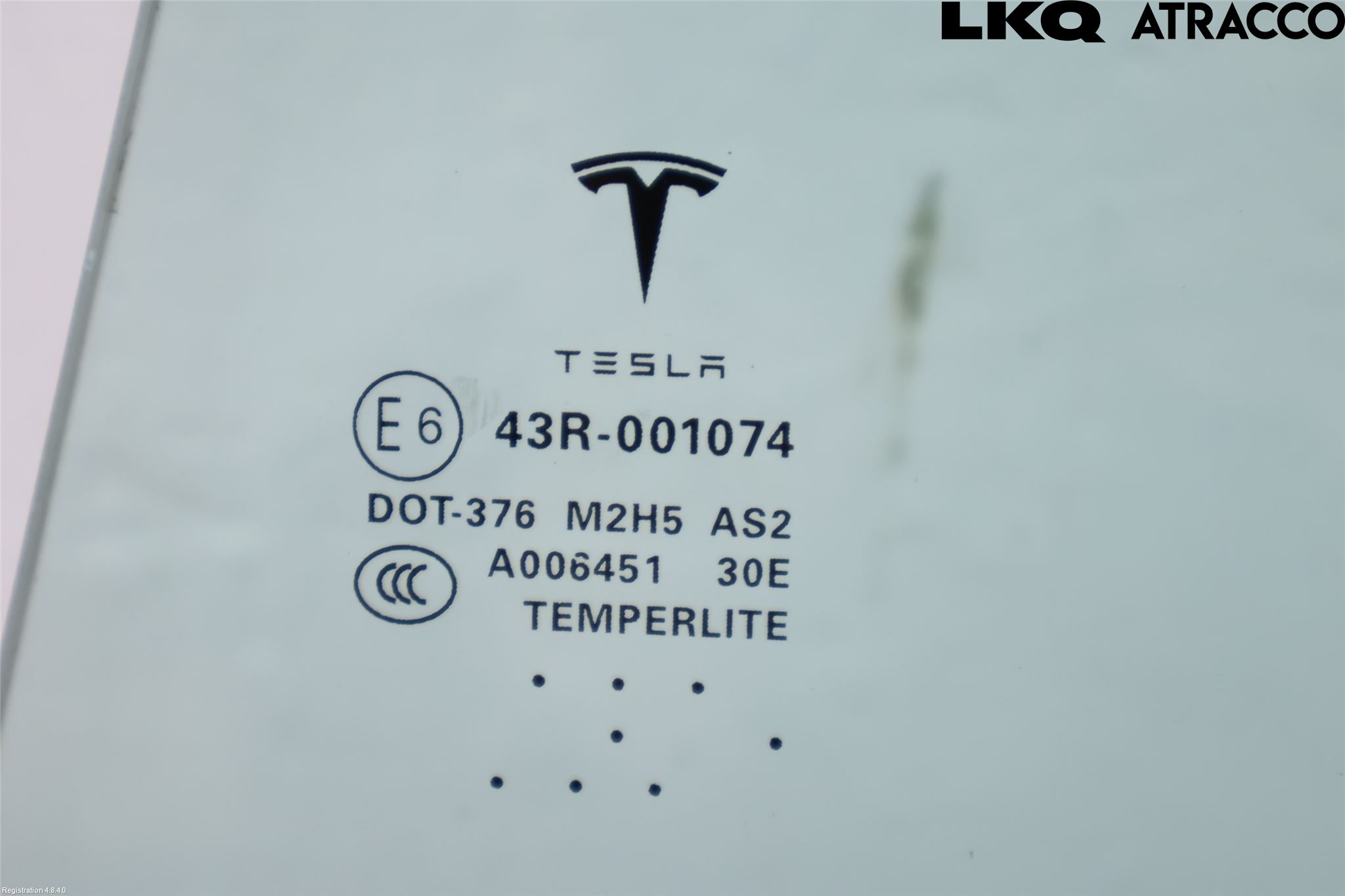 Tesla MODEL S 13- Dörruta Bak Vänster