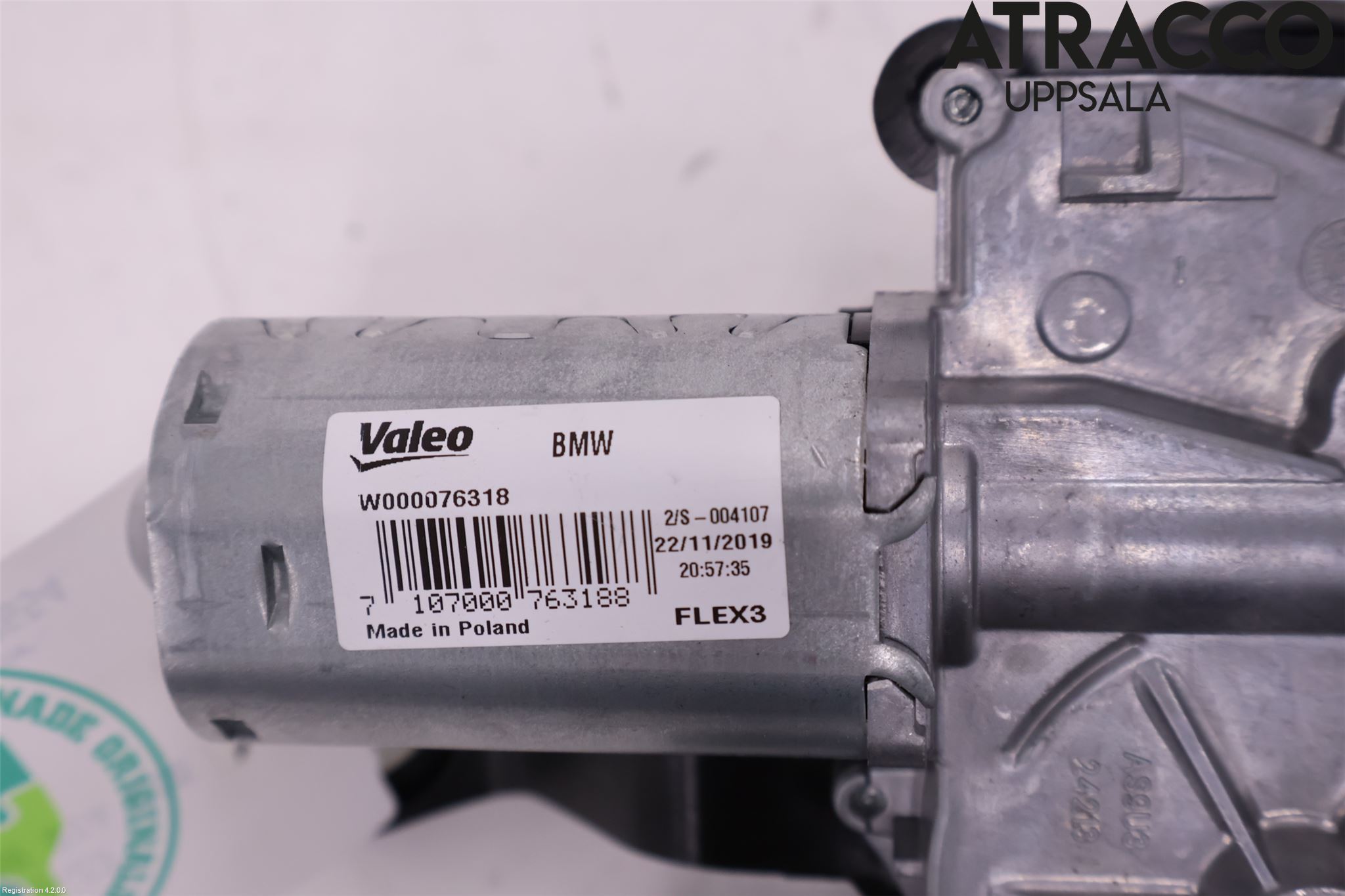 BMW 5 G30/G31/F90 17-23 Torkarmotor Baklucka